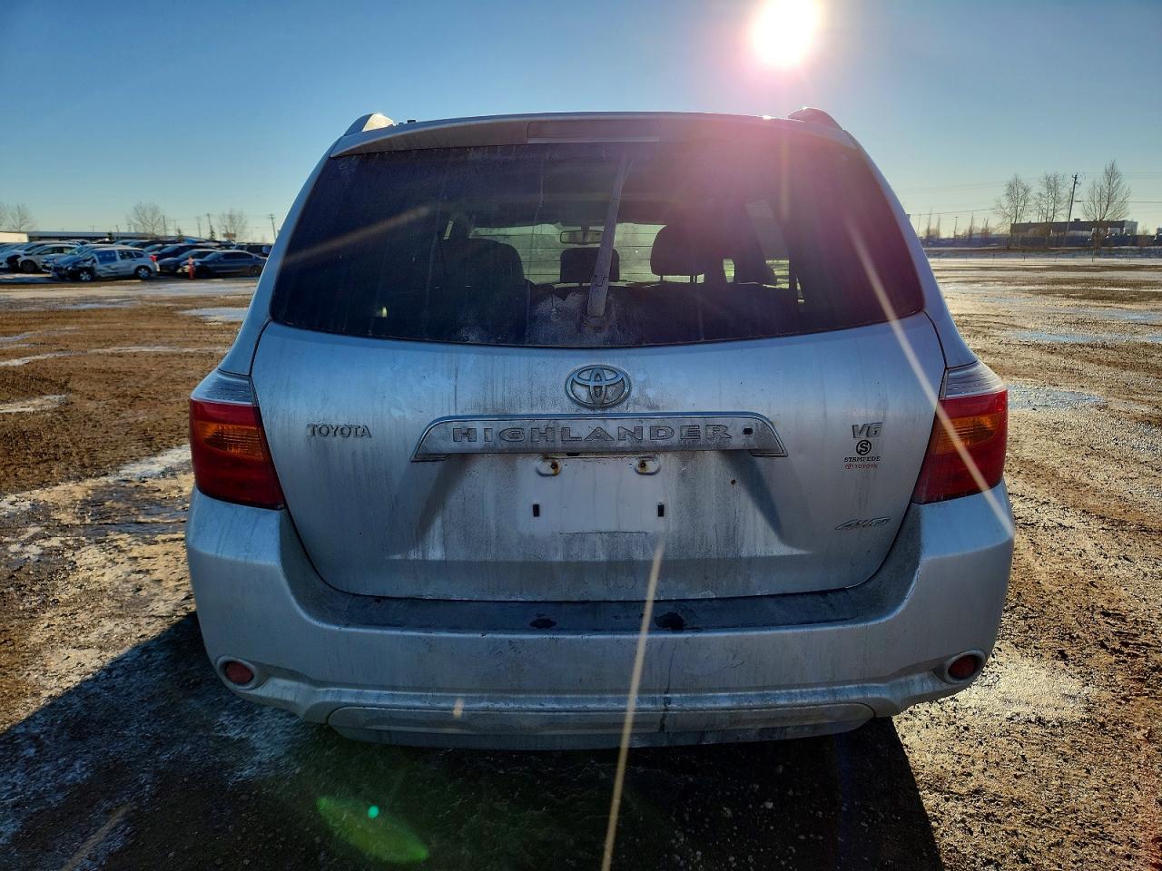 2008 Toyota Highlander Limited Silver vin: JTEES42A182075606