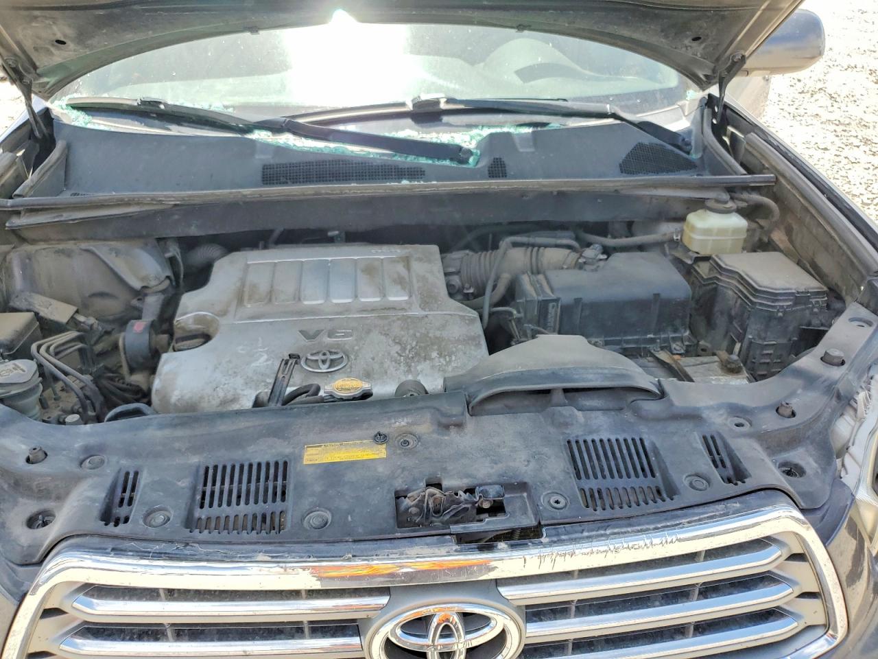 2008 Toyota Highlander Limited Charcoal vin: JTEES42A182107096