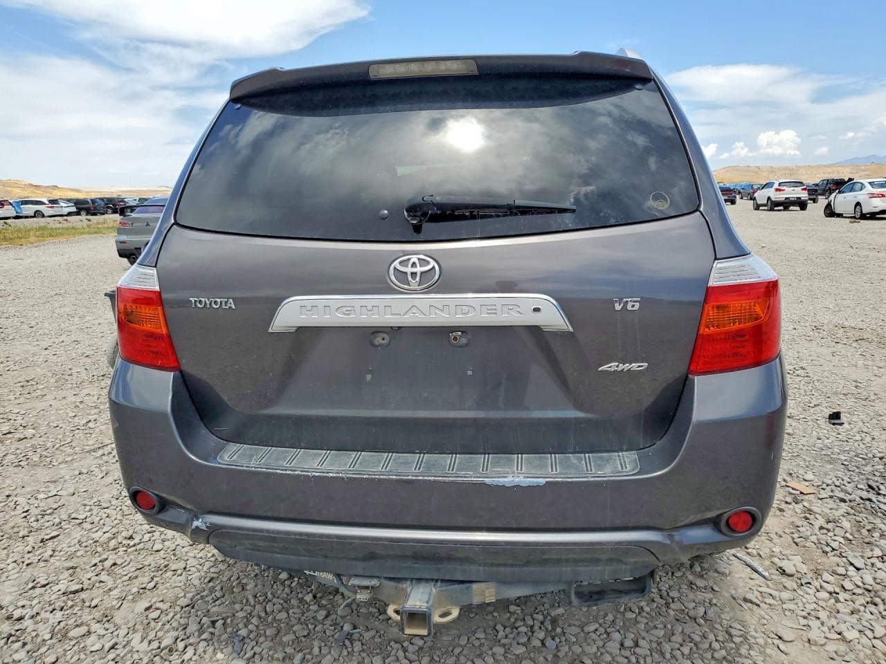 2008 Toyota Highlander Limited Charcoal vin: JTEES42A182107096