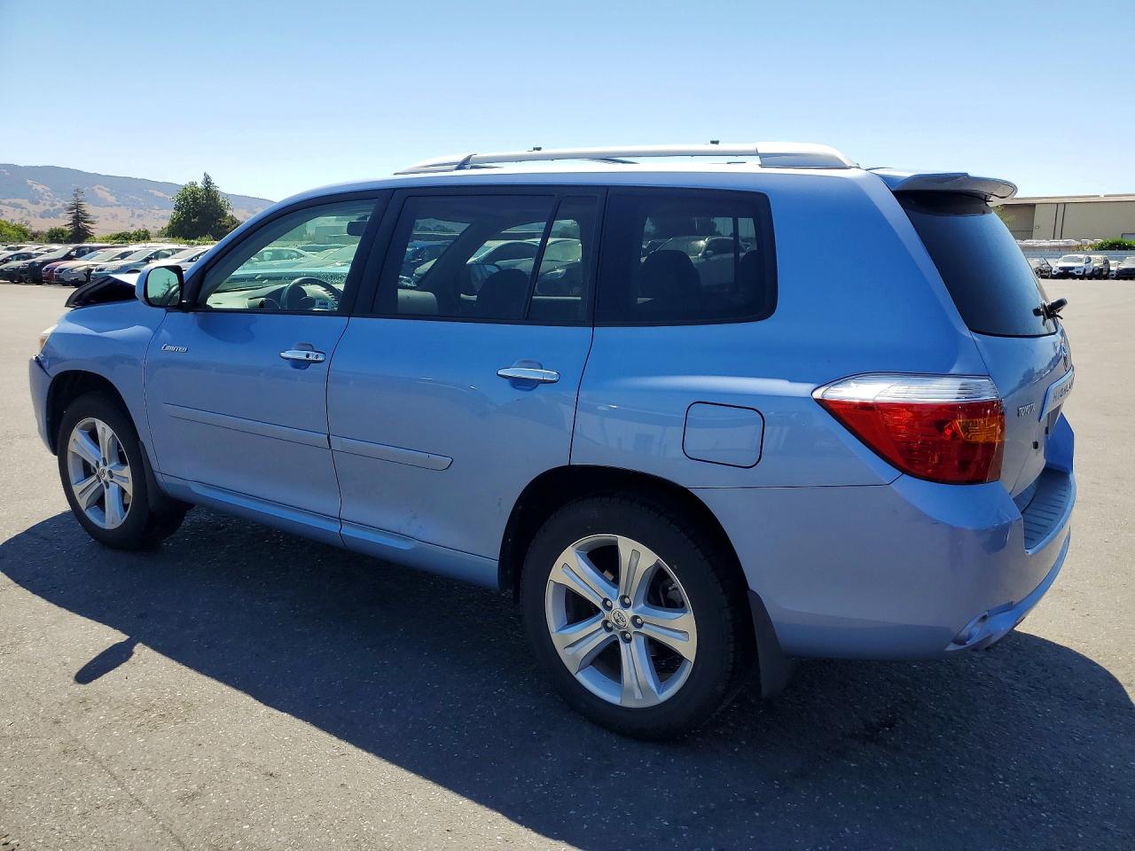 2009 Toyota Highlander Limited Blue vin: JTEES42A192114907