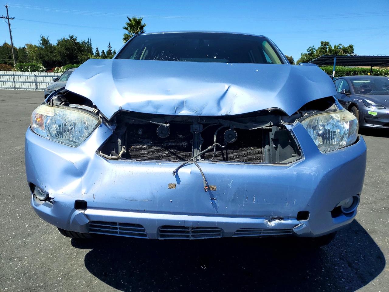 2009 Toyota Highlander Limited Blue vin: JTEES42A192114907