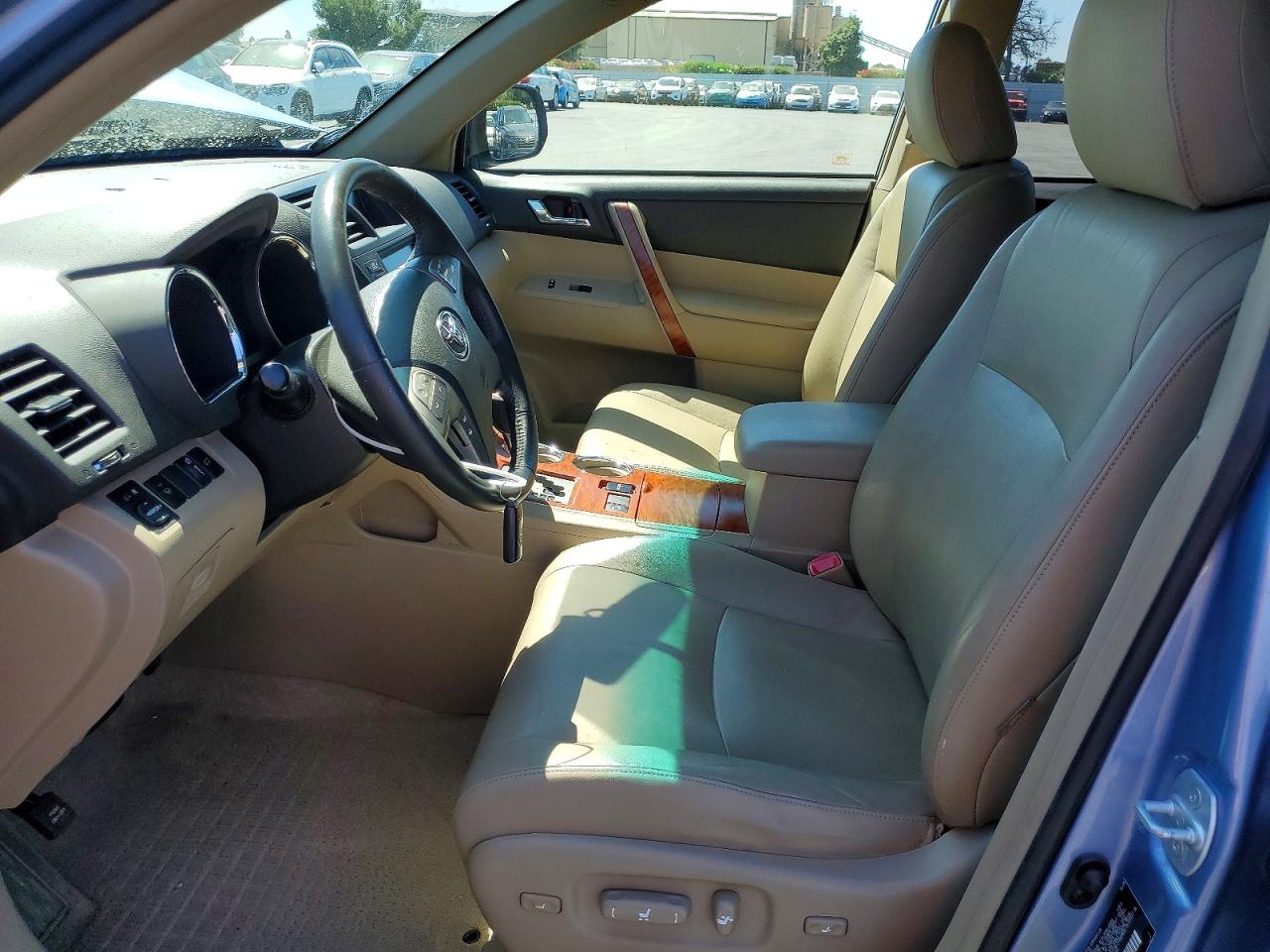 2009 Toyota Highlander Limited Blue vin: JTEES42A192114907
