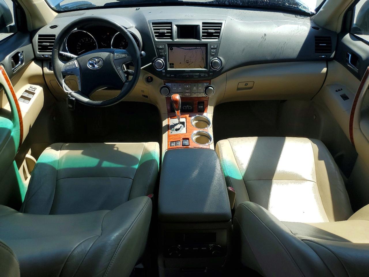 2009 Toyota Highlander Limited Blue vin: JTEES42A192114907