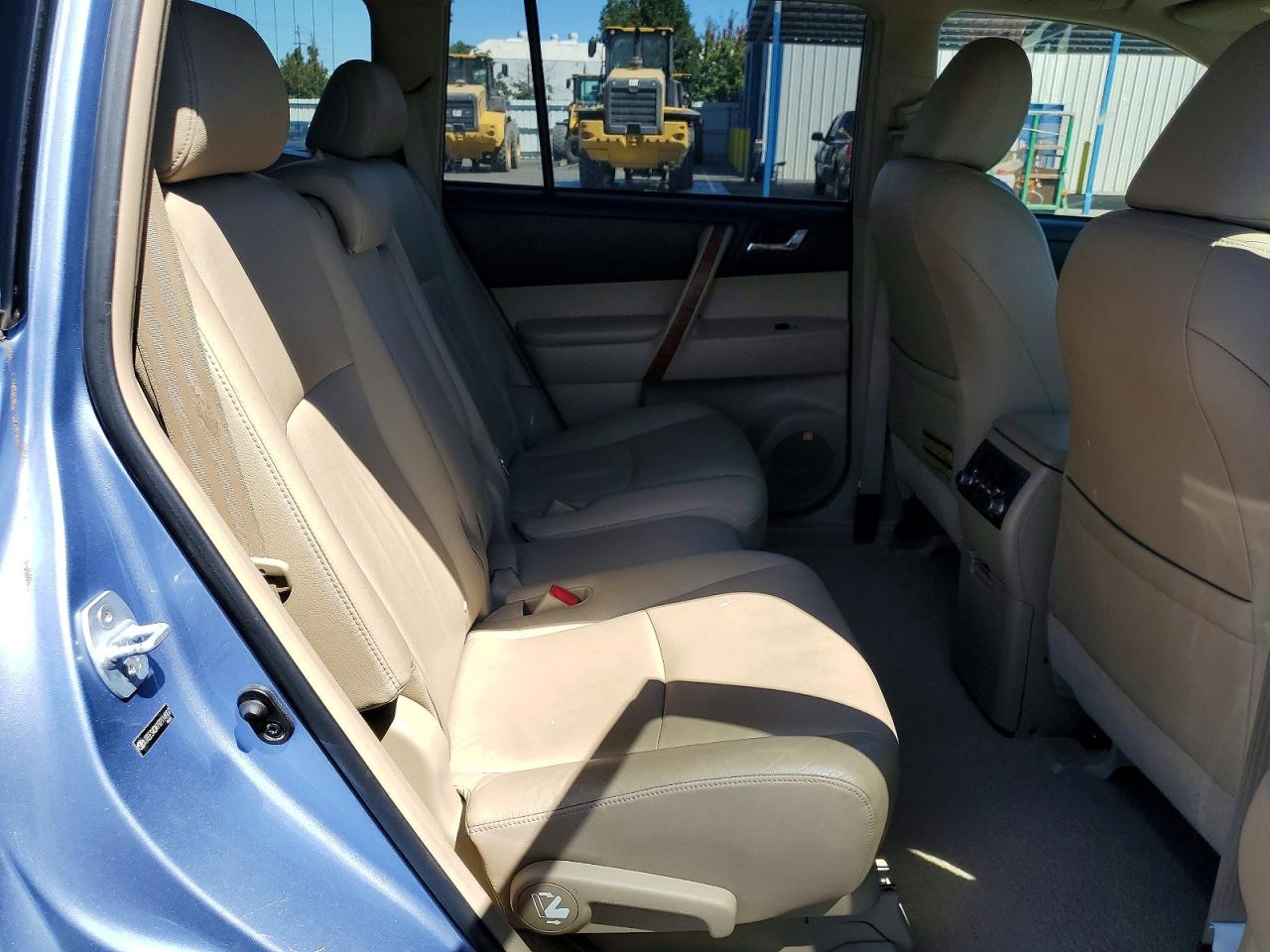 2009 Toyota Highlander Limited Blue vin: JTEES42A192114907