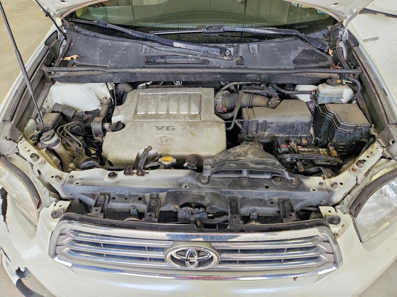 2009 Toyota Highlander Limited White vin: JTEES42A192146093