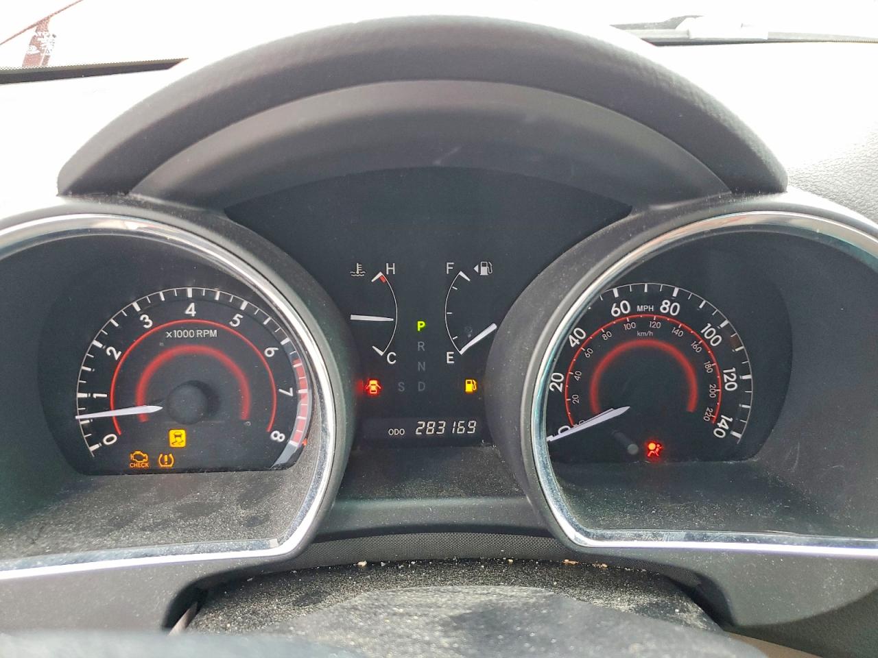2008 Toyota Highlander Limited Red vin: JTEES42A282001966