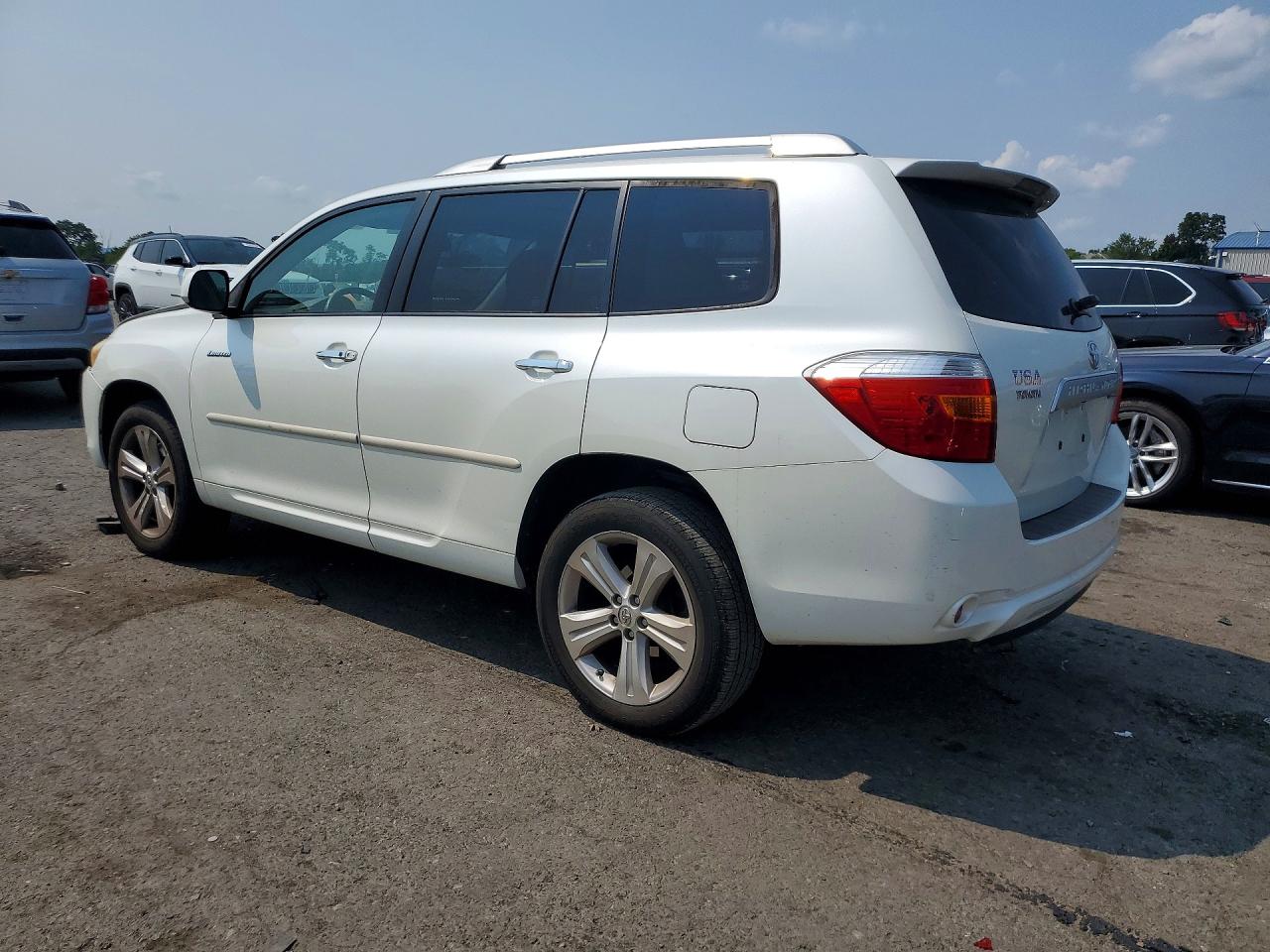 2008 Toyota Highlander Limited Белый vin: JTEES42A282017276