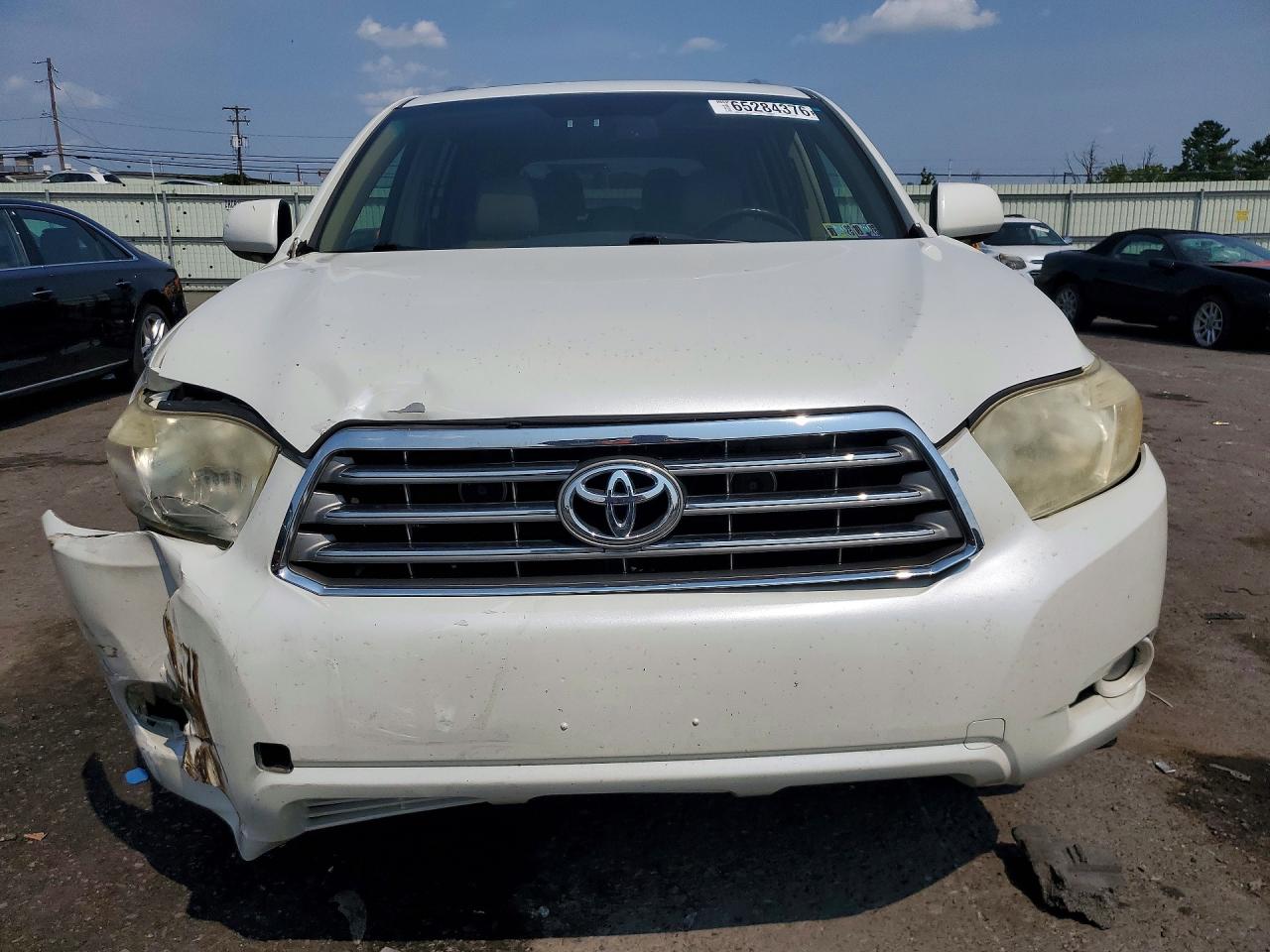 2008 Toyota Highlander Limited Белый vin: JTEES42A282017276
