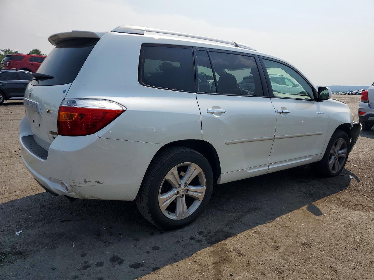 2008 Toyota Highlander Limited Белый vin: JTEES42A282017276