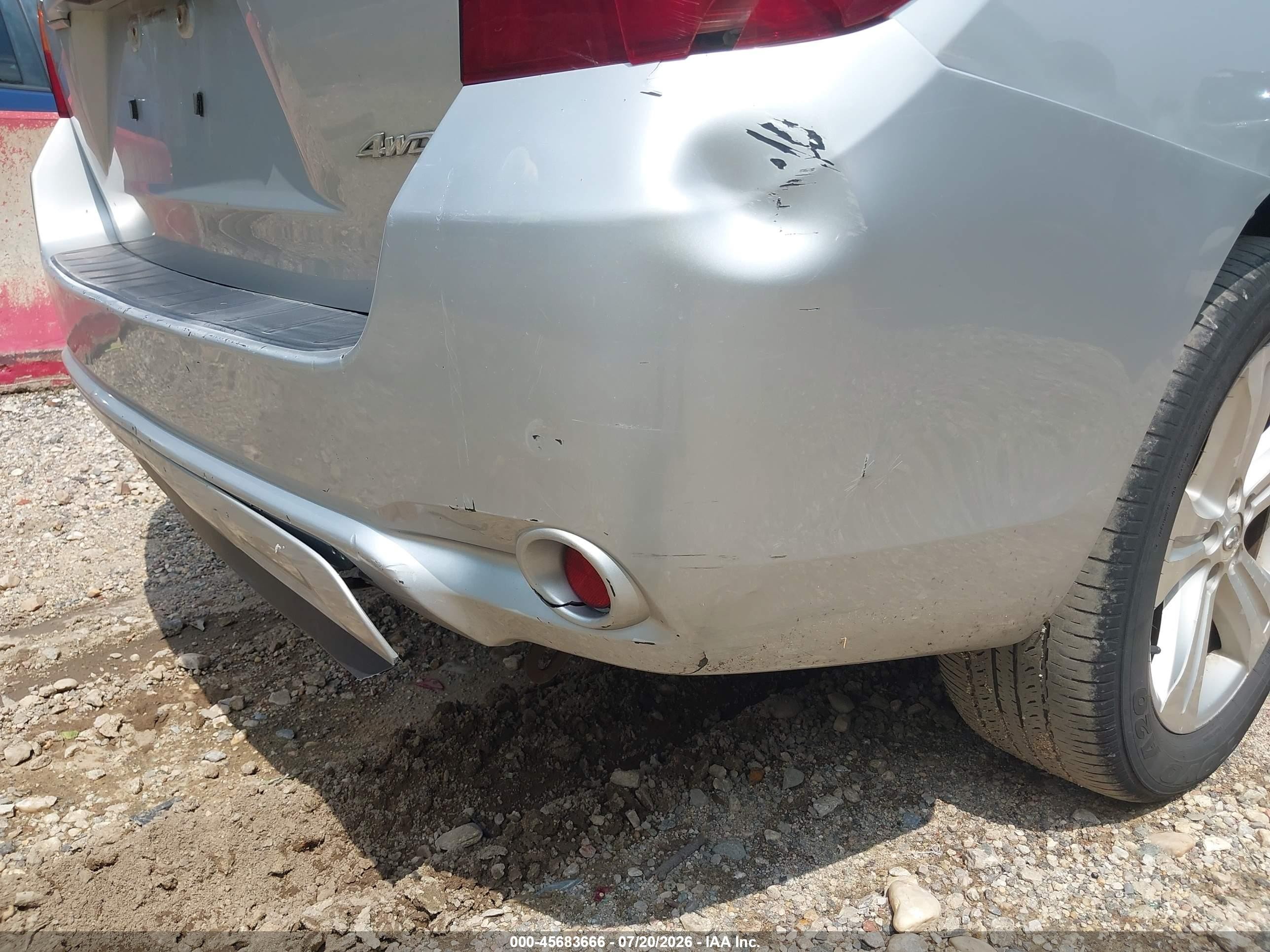2009 Toyota Highlander Limited Silver vin: JTEES42A292137077