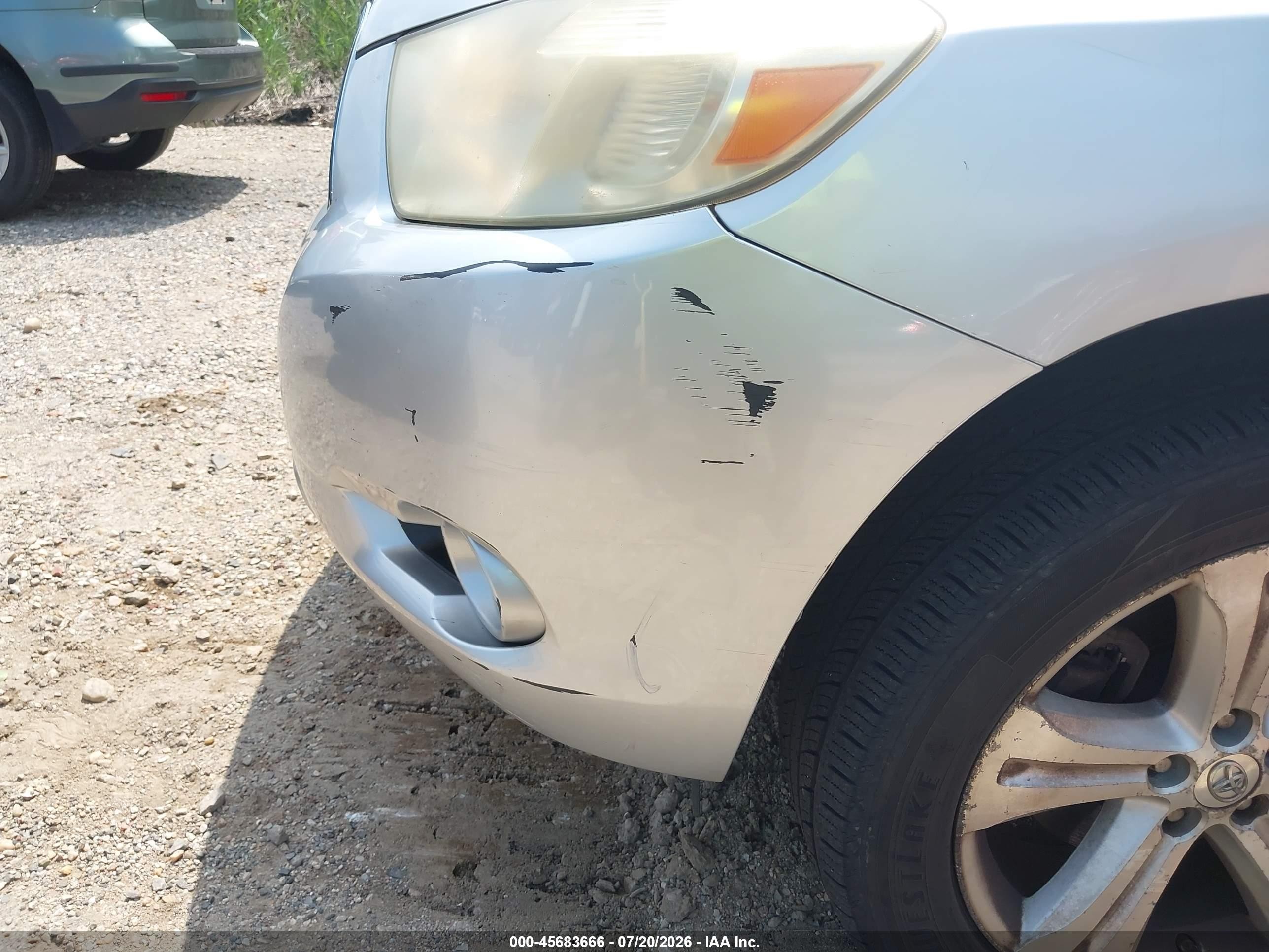 2009 Toyota Highlander Limited Silver vin: JTEES42A292137077