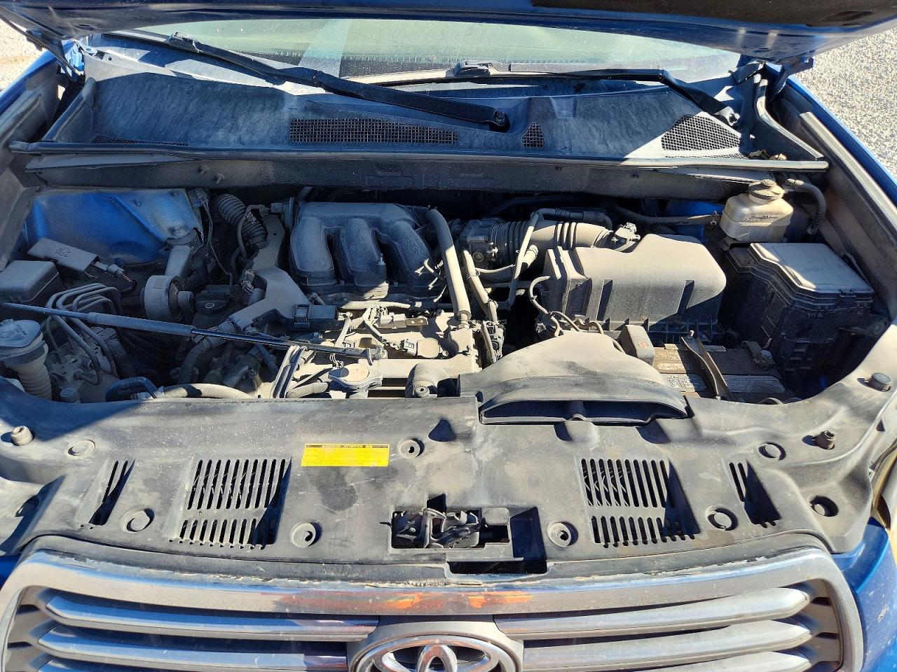 2008 Toyota Highlander Limited Blue vin: JTEES42A382018923