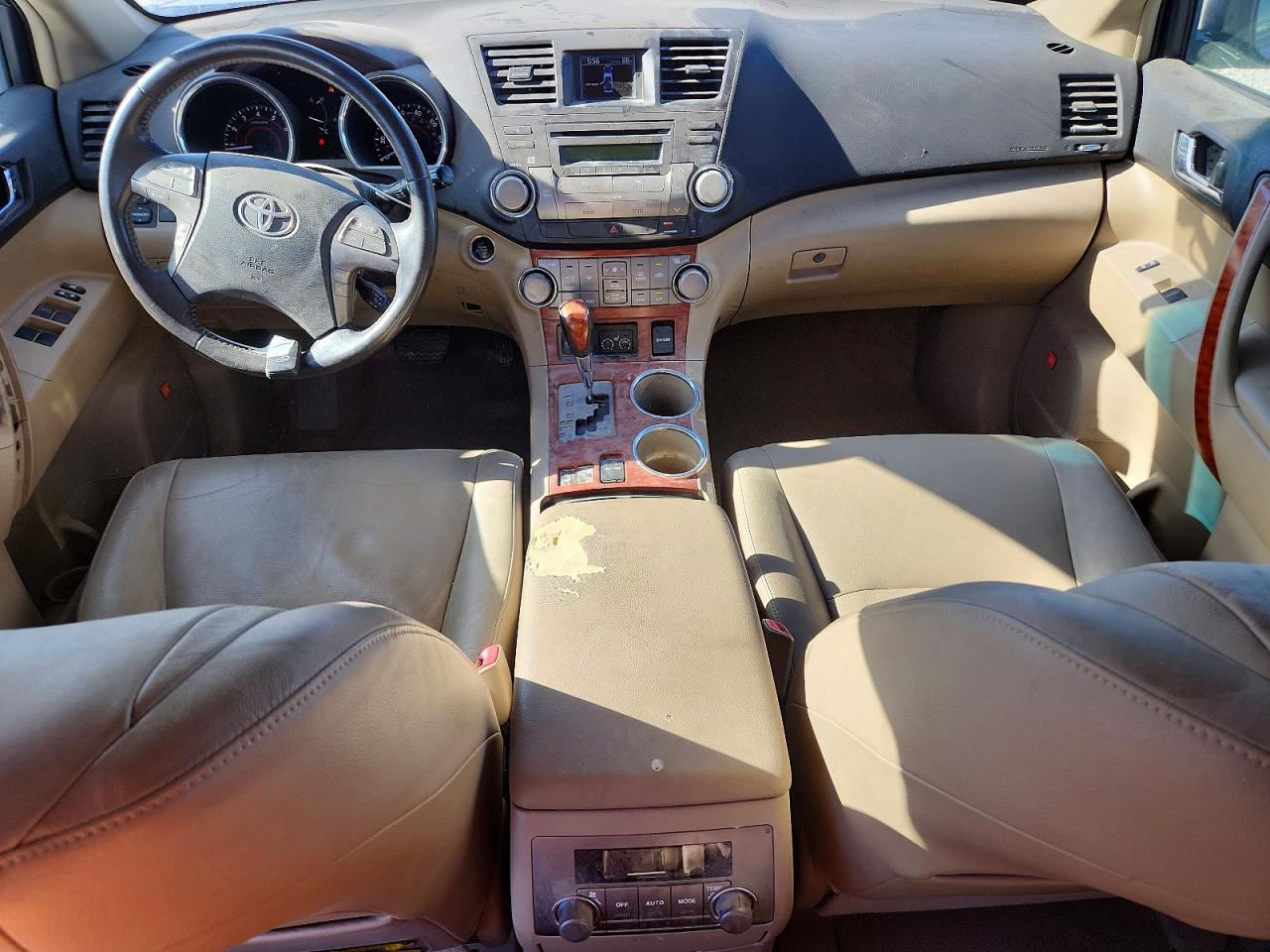 2008 Toyota Highlander Limited Blue vin: JTEES42A382018923