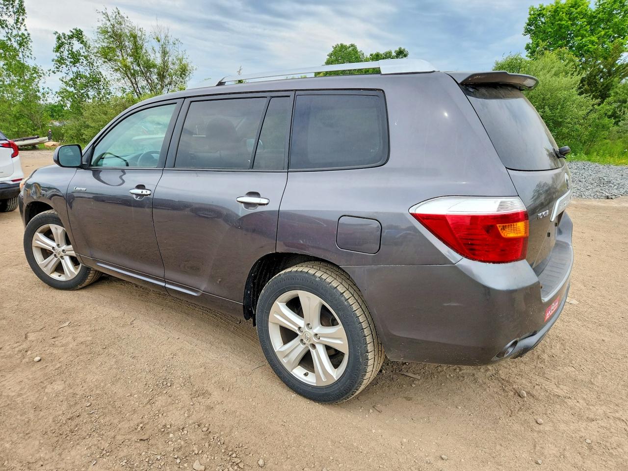 2008 Toyota Highlander Limited Charcoal vin: JTEES42A382105446