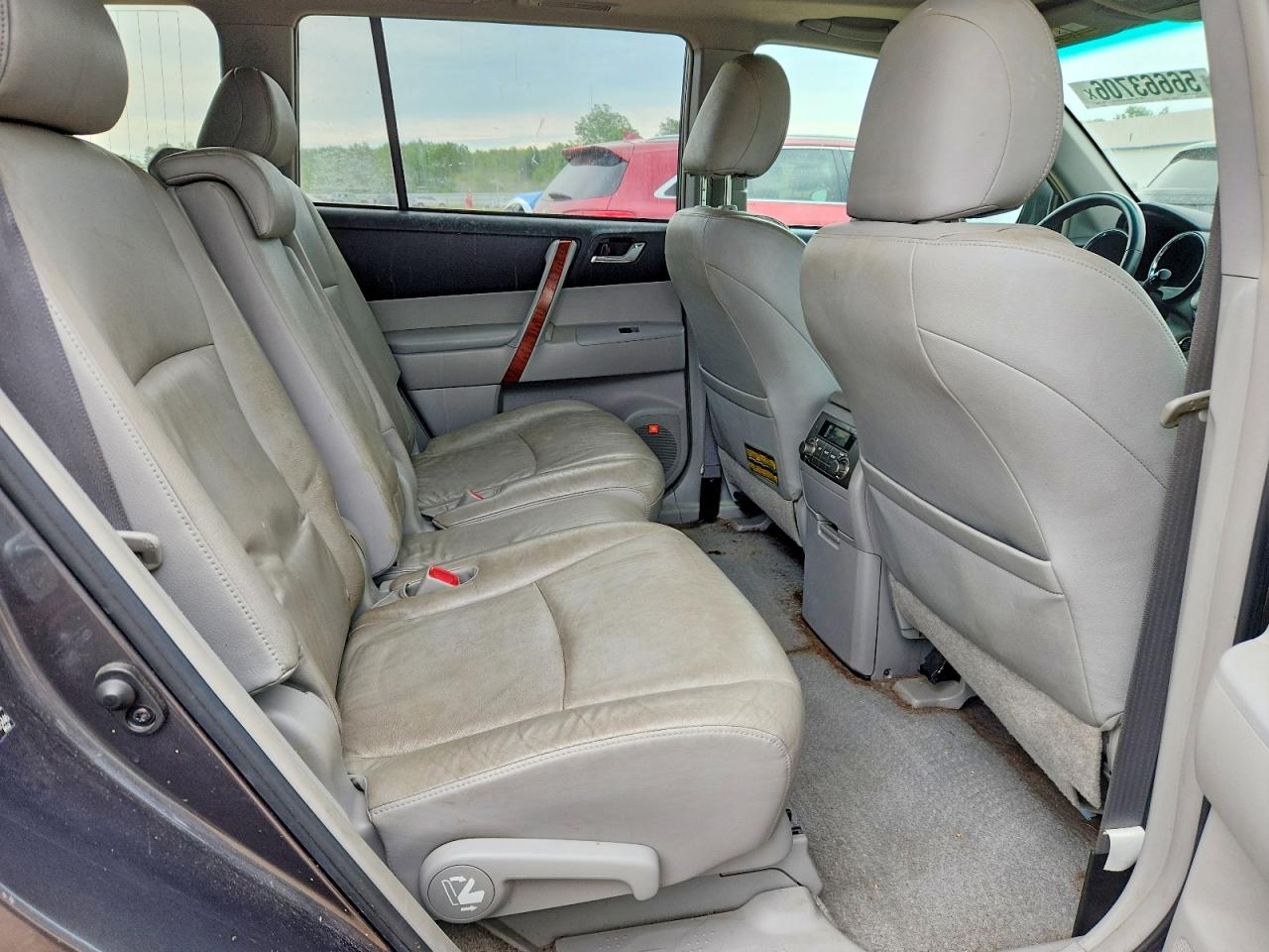 2008 Toyota Highlander Limited Charcoal vin: JTEES42A382105446