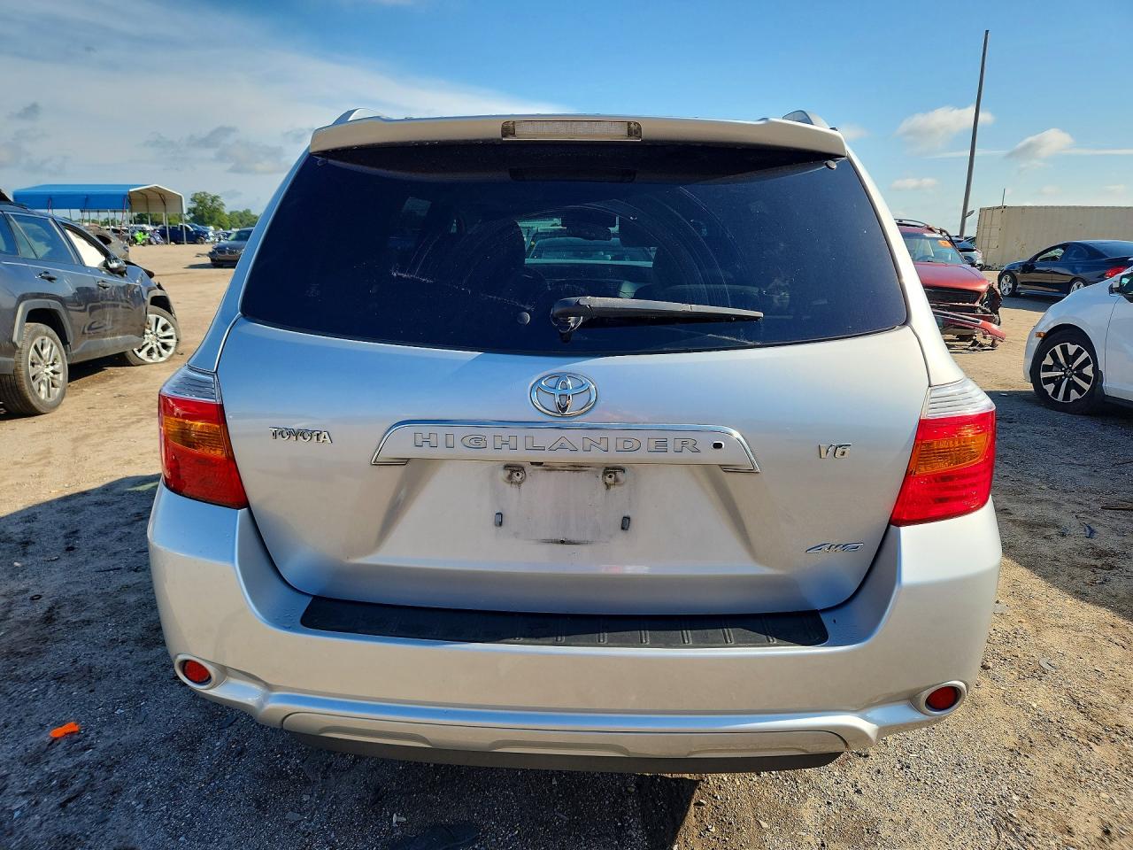 2009 Toyota Highlander Limited Silver vin: JTEES42A392119025
