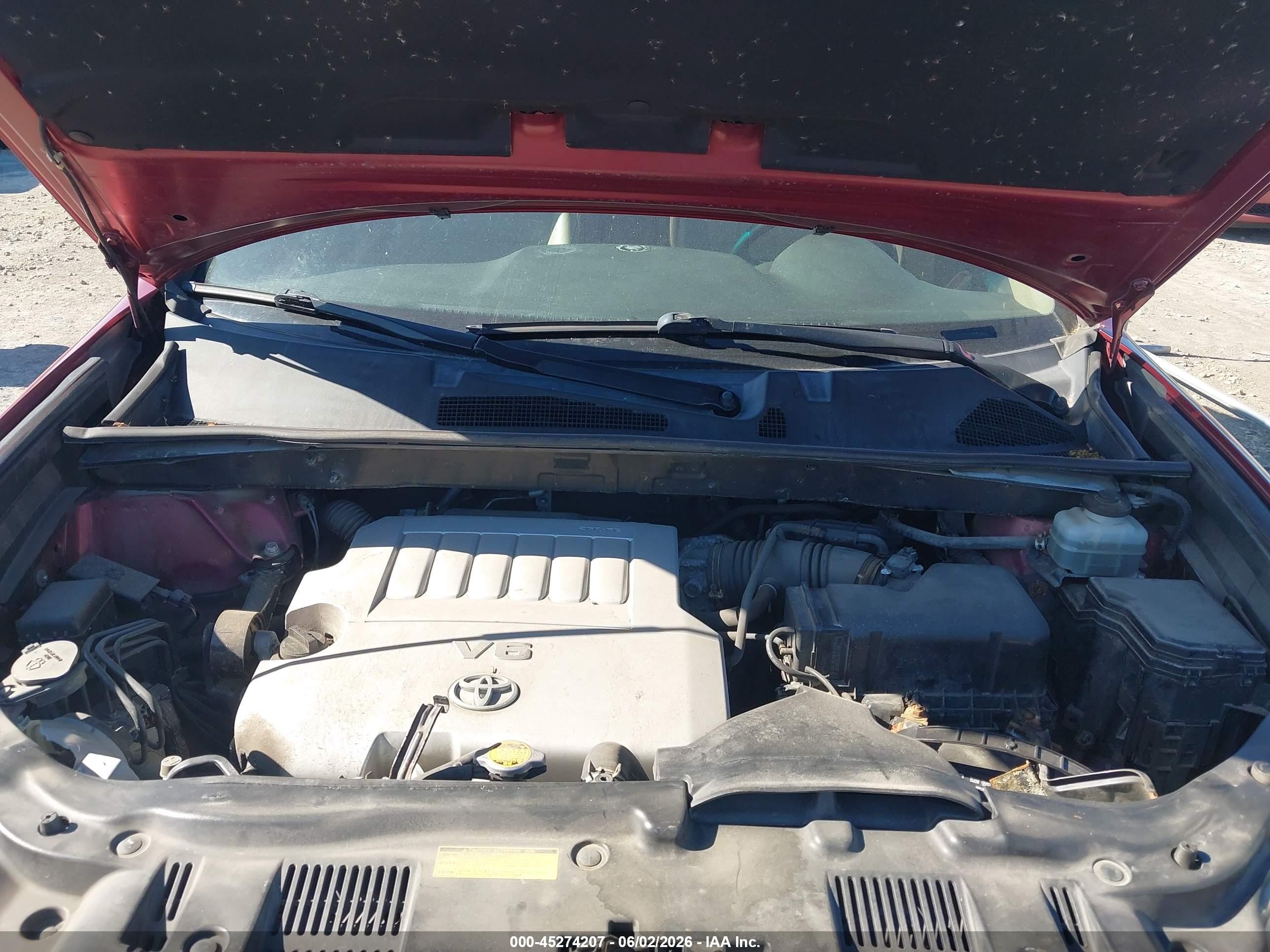 2009 Toyota Highlander Limited Red vin: JTEES42A392120014