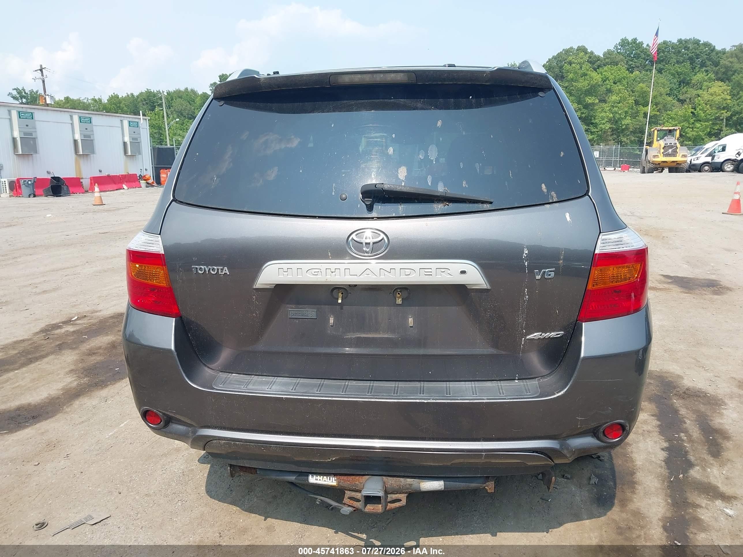 2009 Toyota Highlander Limited Gray vin: JTEES42A392123124
