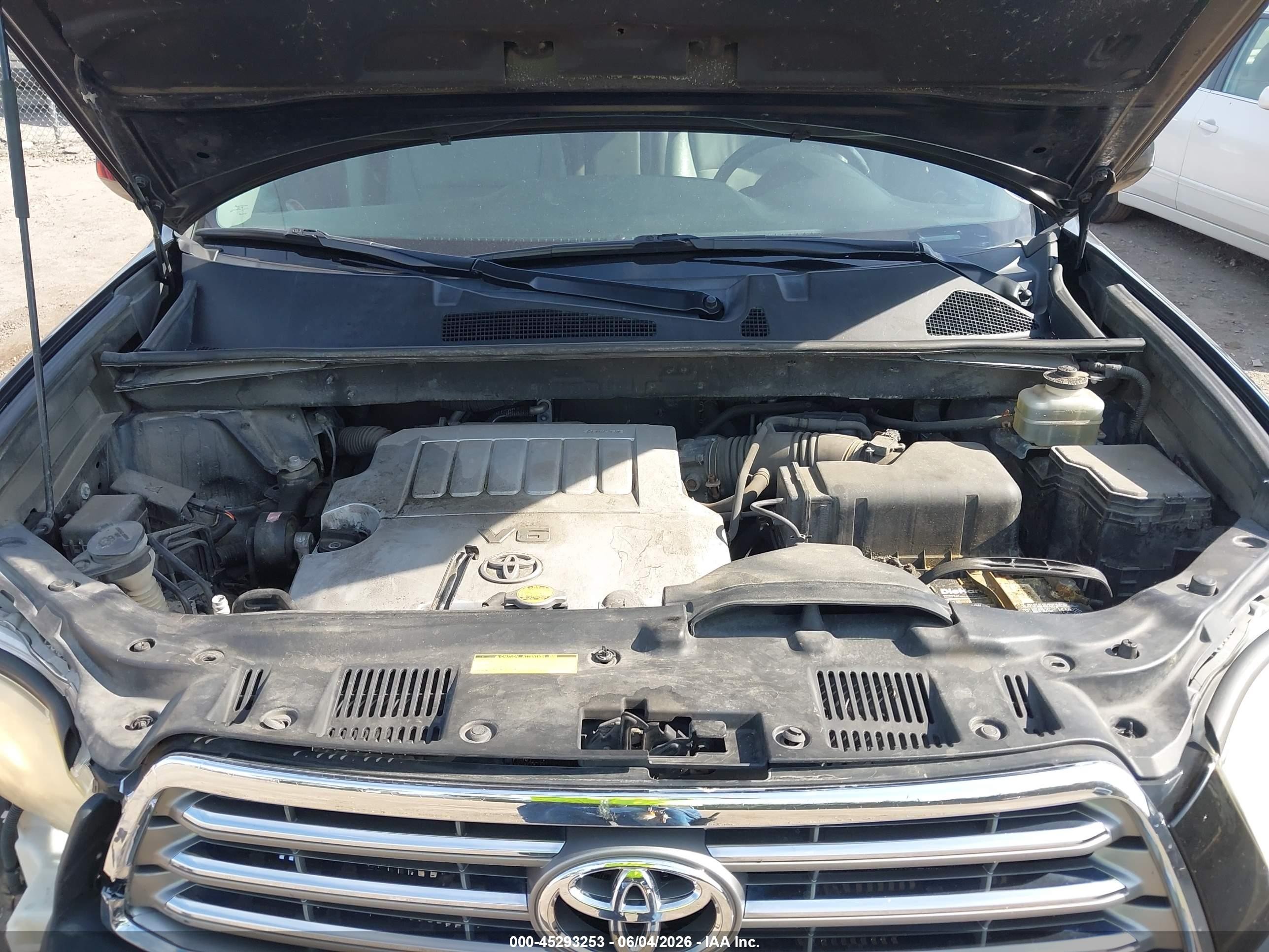 2009 Toyota Highlander Limited Black vin: JTEES42A392137847