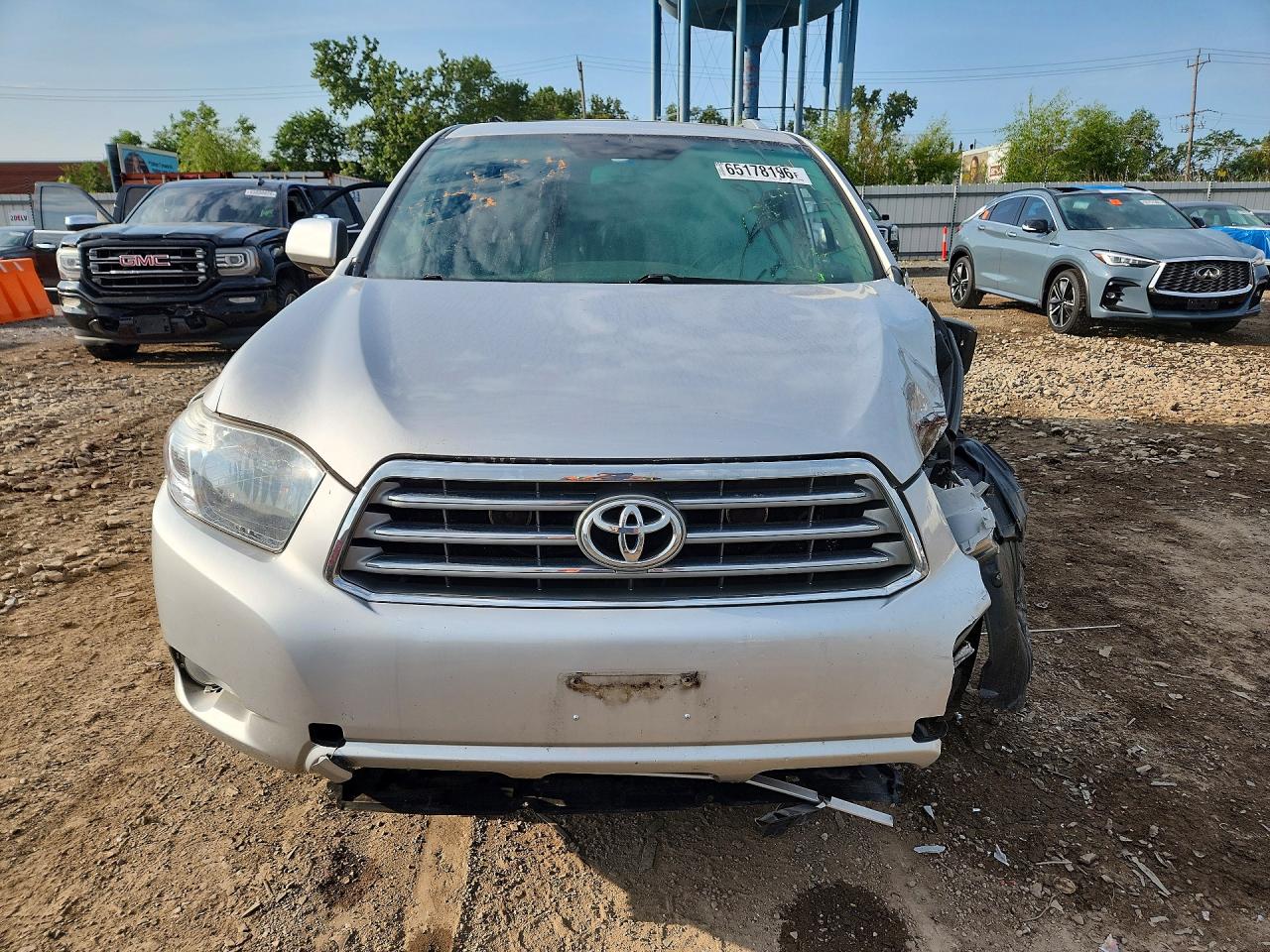 2008 Toyota Highlander Limited Silver vin: JTEES42A482040560