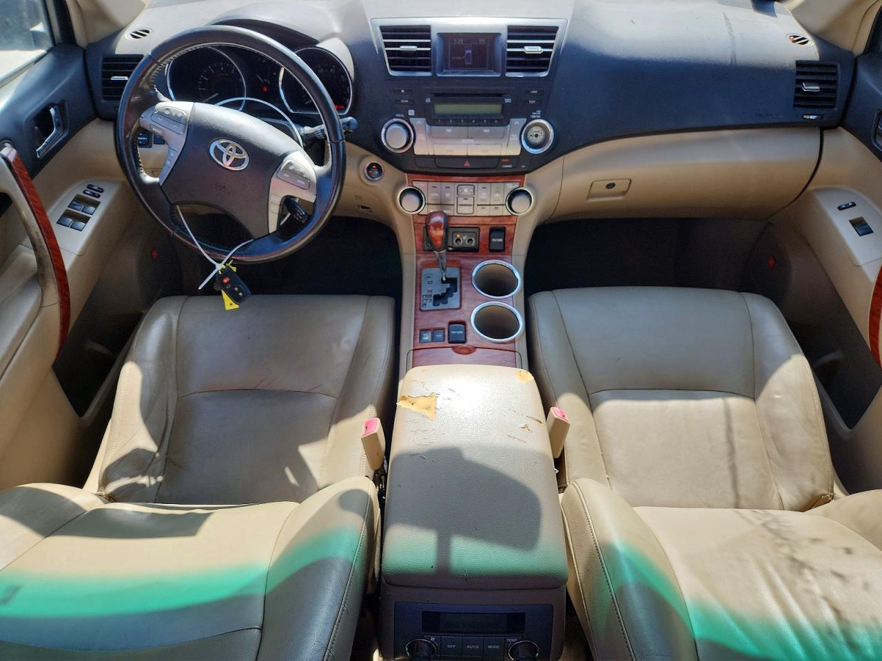 2008 Toyota Highlander Limited Серый vin: JTEES42A482096594