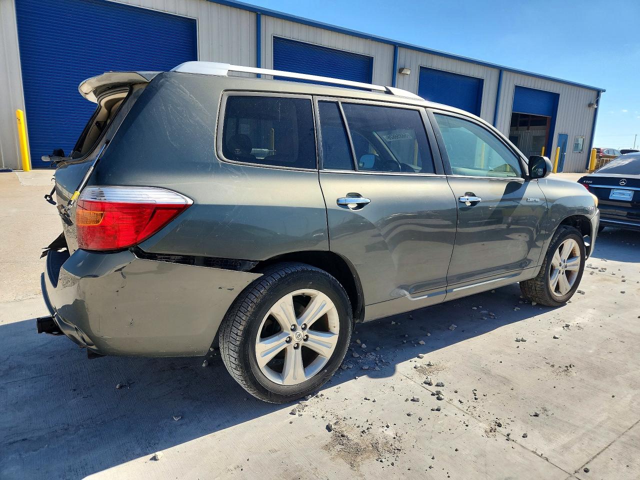 2008 Toyota Highlander Limited Серый vin: JTEES42A482096594