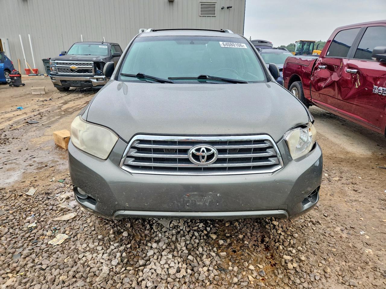 2009 Toyota Highlander Limited Gray vin: JTEES42A492115906