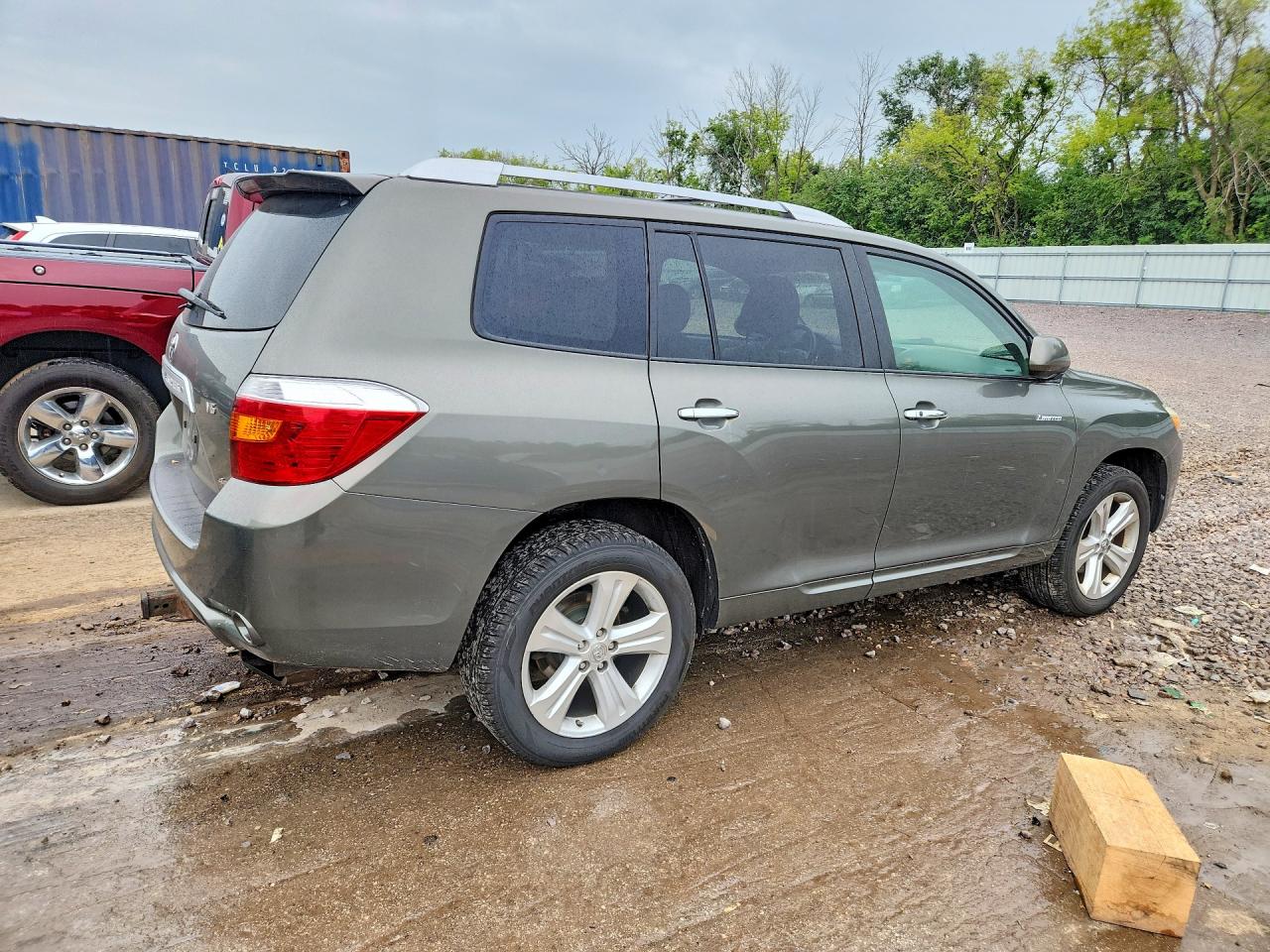 2009 Toyota Highlander Limited Gray vin: JTEES42A492115906