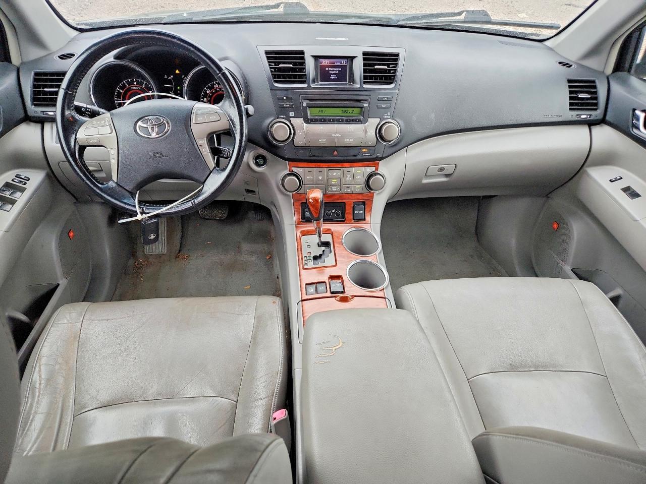 2009 Toyota Highlander Limited Gray vin: JTEES42A492115906