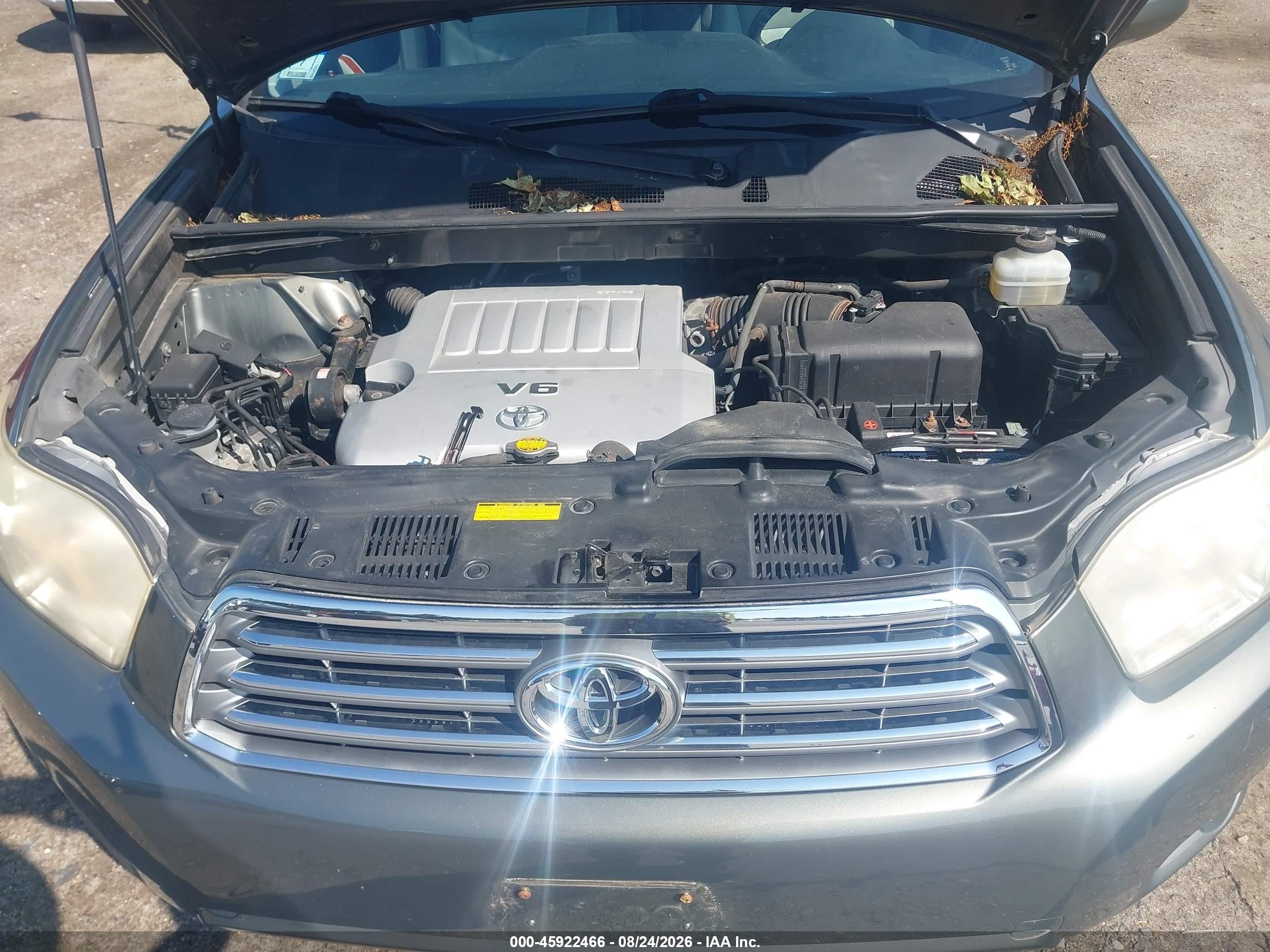 2009 Toyota Highlander Limited Gray vin: JTEES42A492149649
