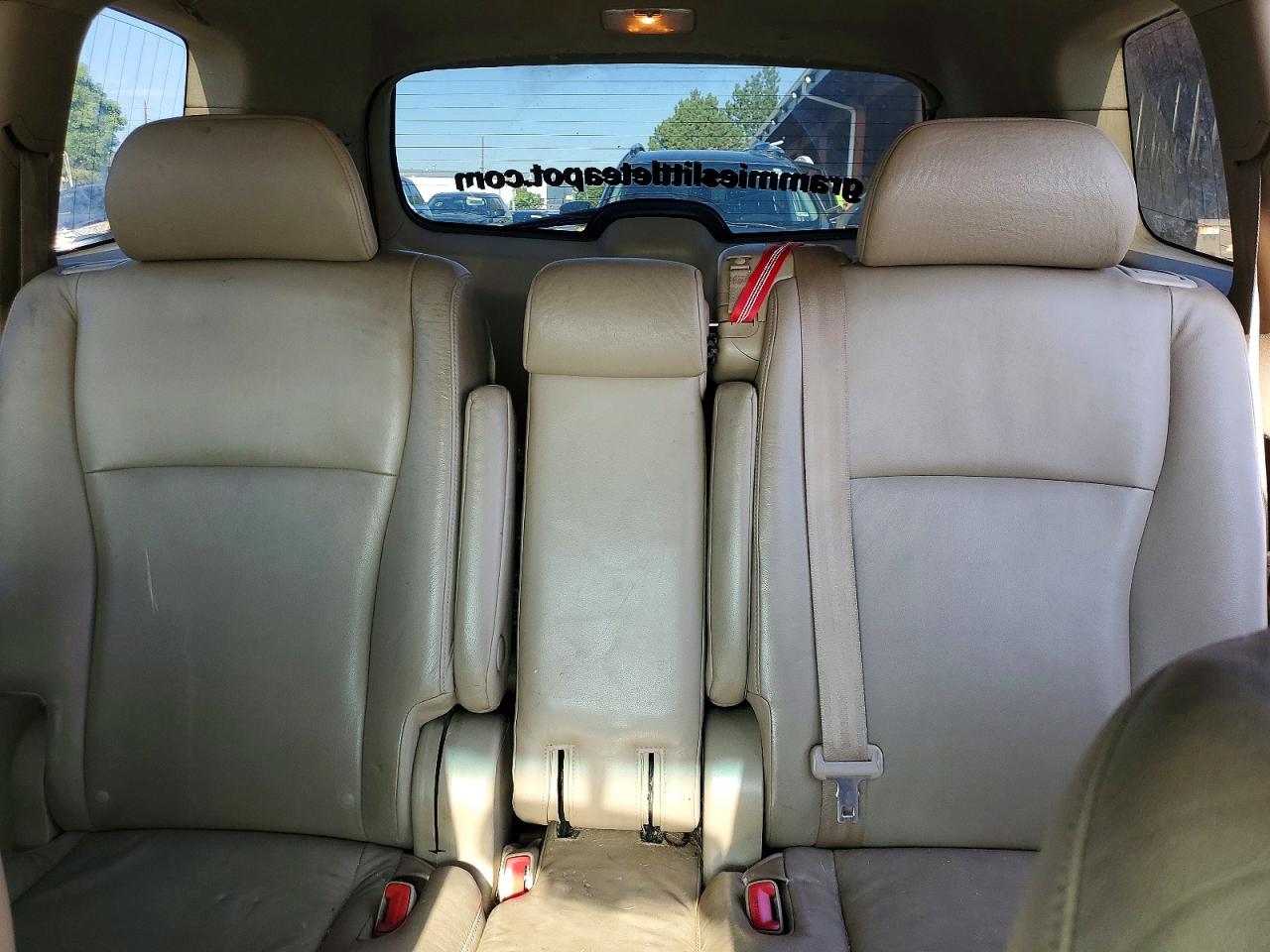 2008 Toyota Highlander Limited White vin: JTEES42A582061997