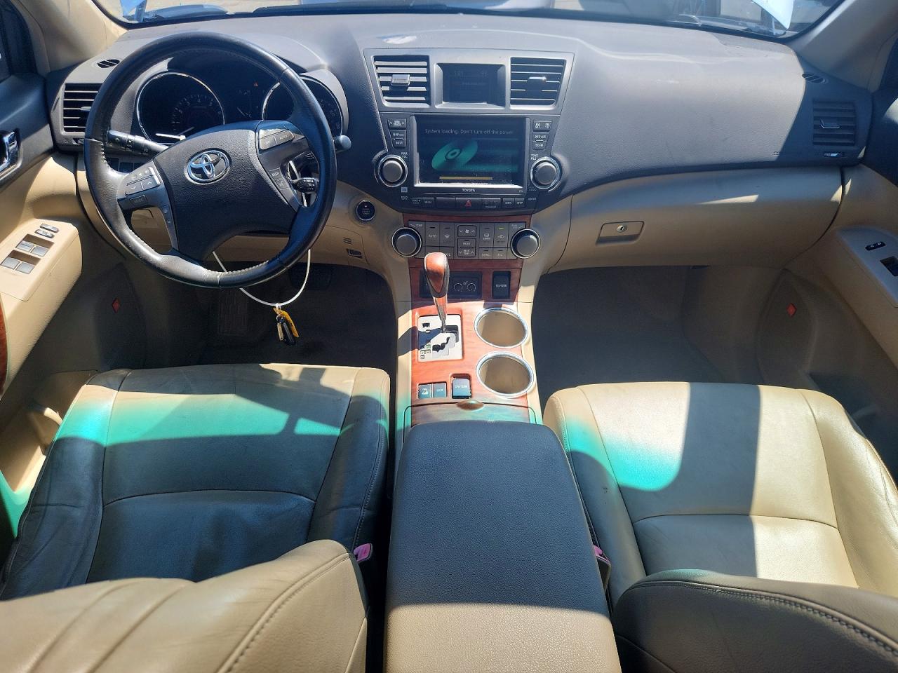 2008 Toyota Highlander Limited Синий vin: JTEES42A582064494