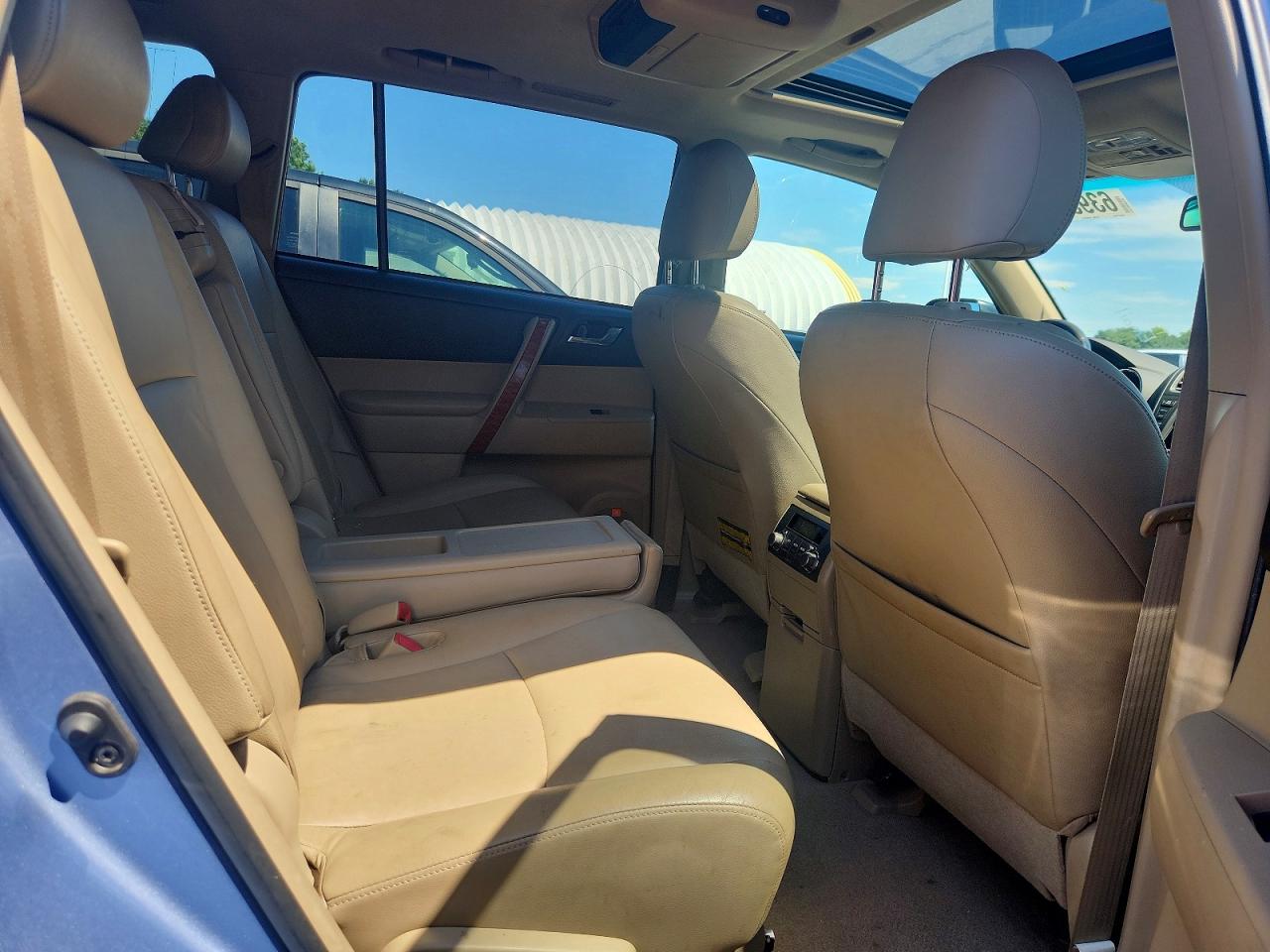 2008 Toyota Highlander Limited Синий vin: JTEES42A582064494