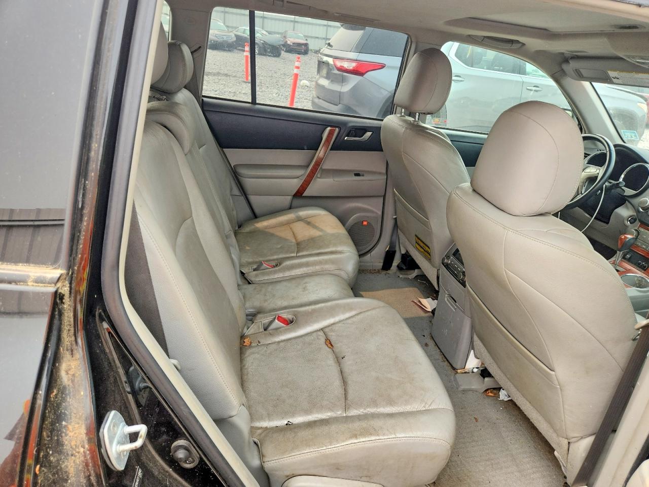 2009 Toyota Highlander Черный vin: JTEES42A692114840