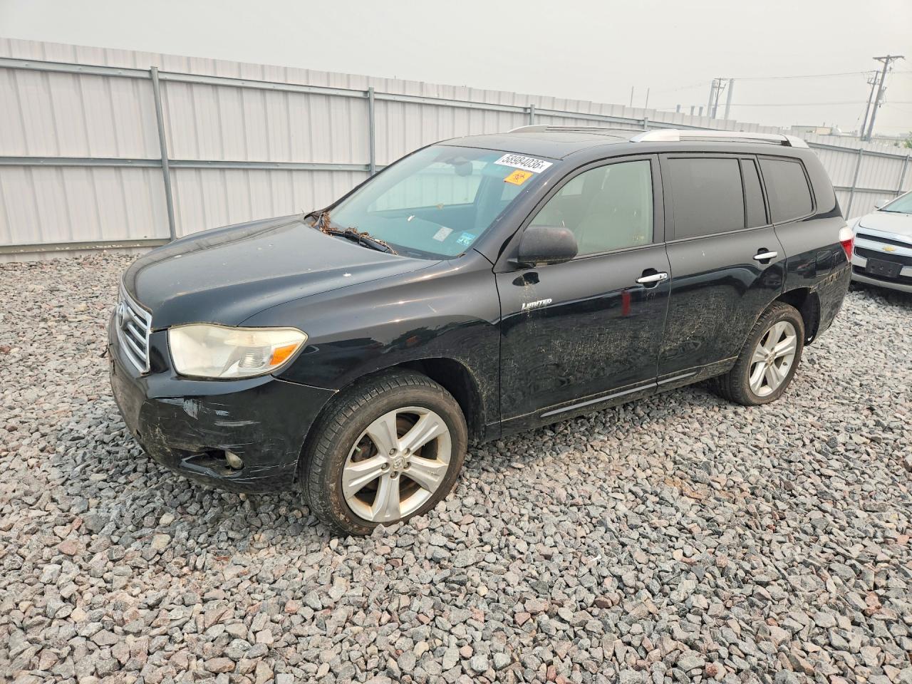 2009 Toyota Highlander Черный vin: JTEES42A692114840
