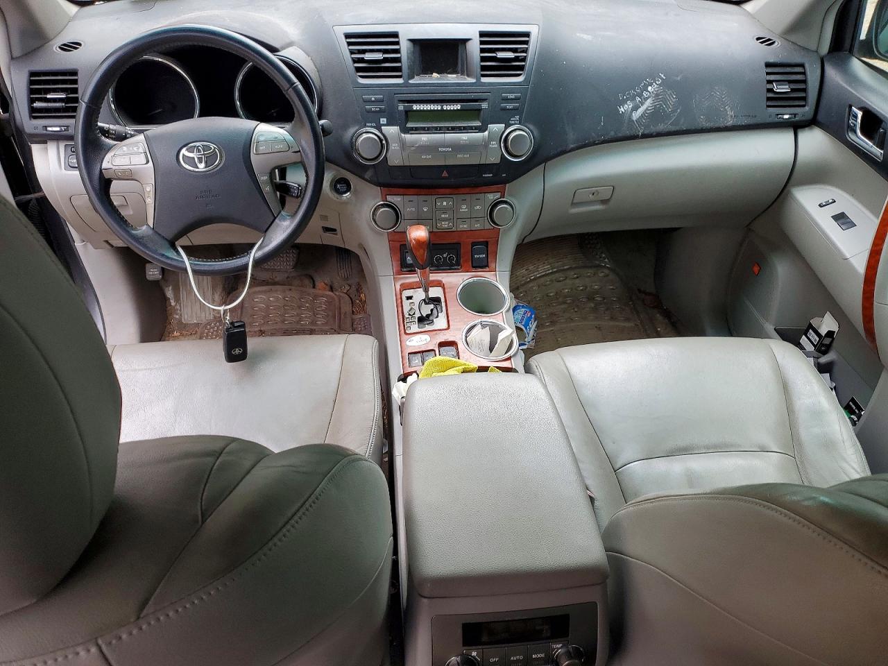 2009 Toyota Highlander Limited Gray vin: JTEES42A692136823