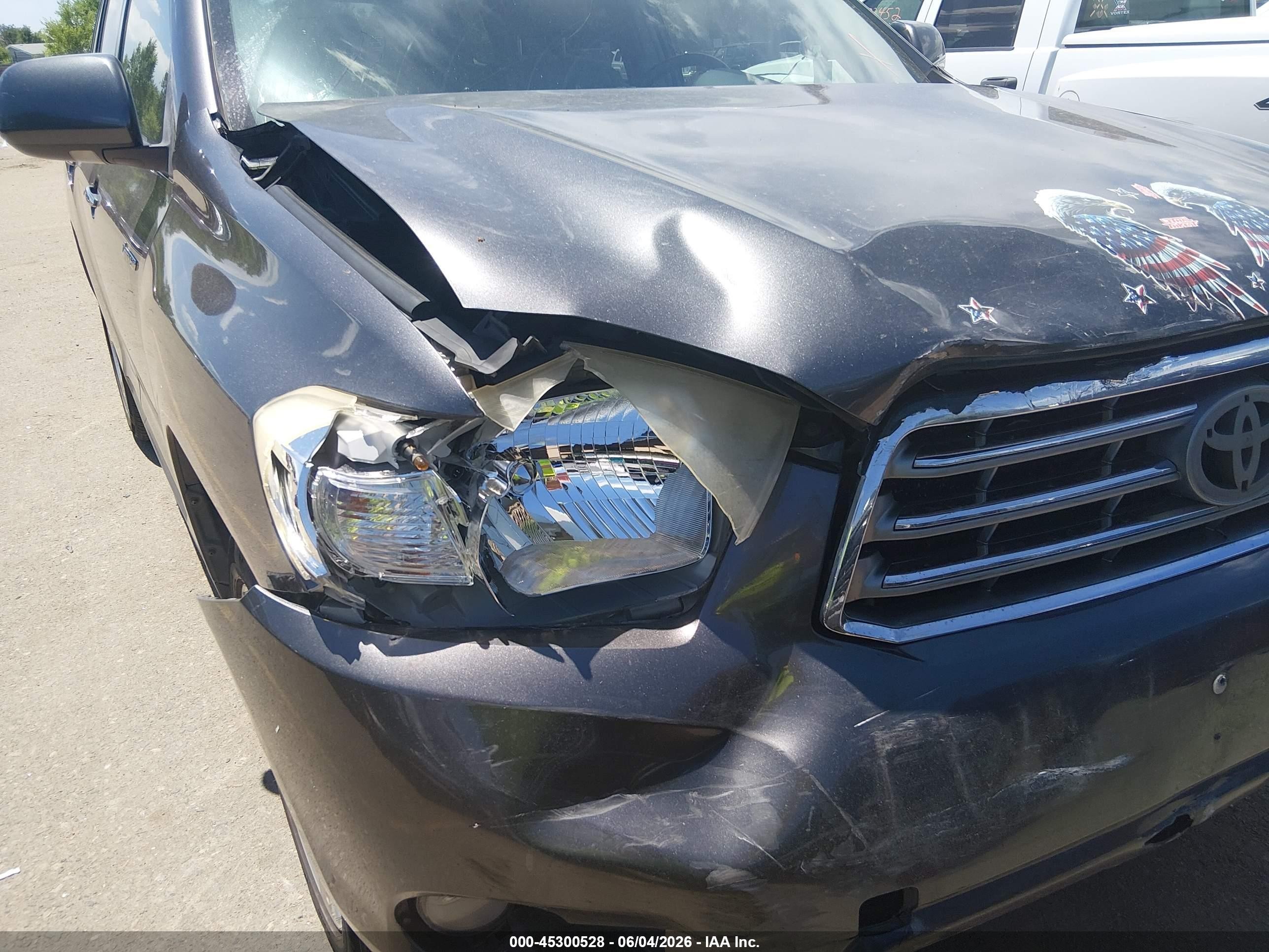 2008 Toyota Highlander Limited Gray vin: JTEES42A782057501