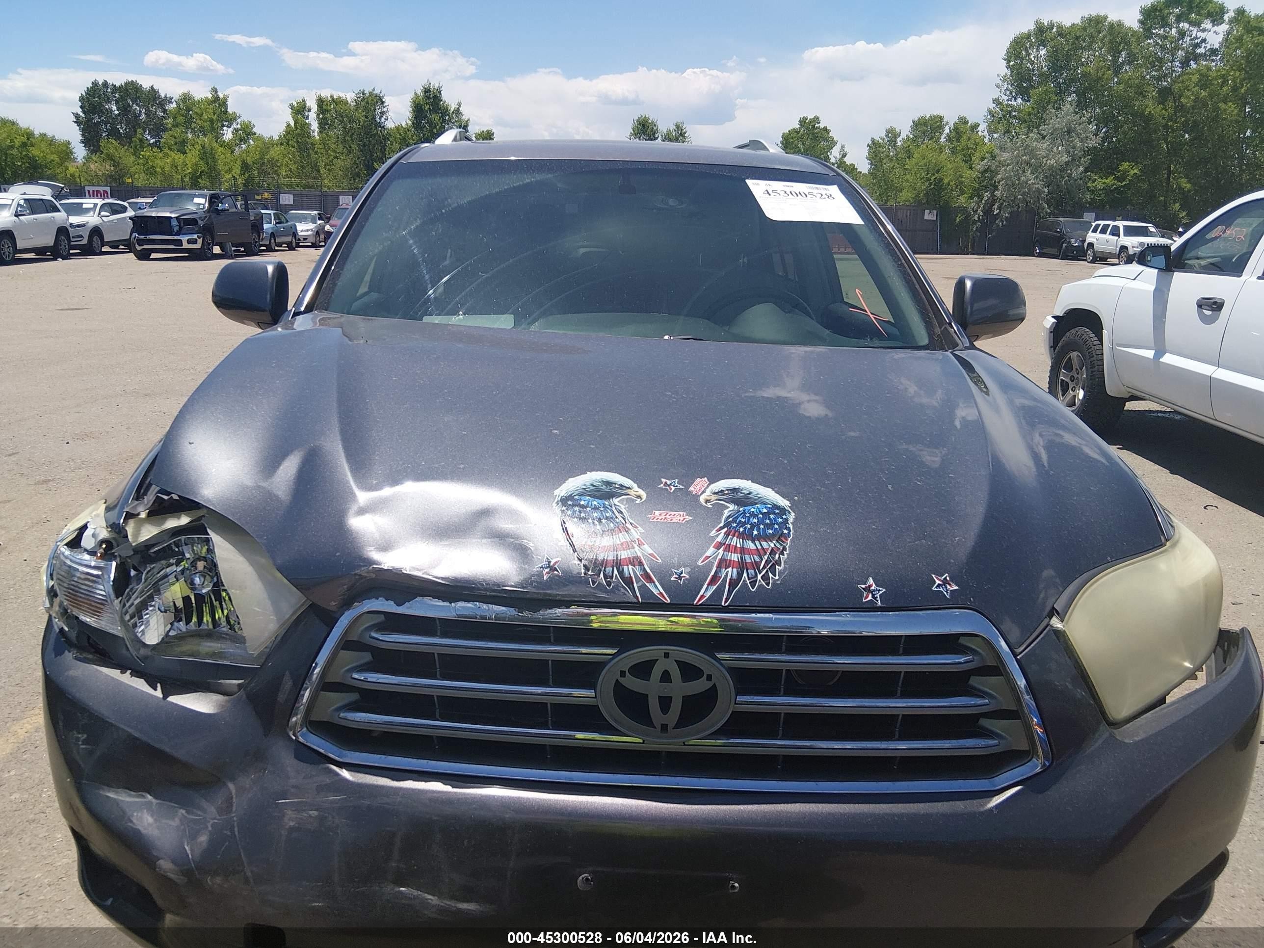 2008 Toyota Highlander Limited Gray vin: JTEES42A782057501