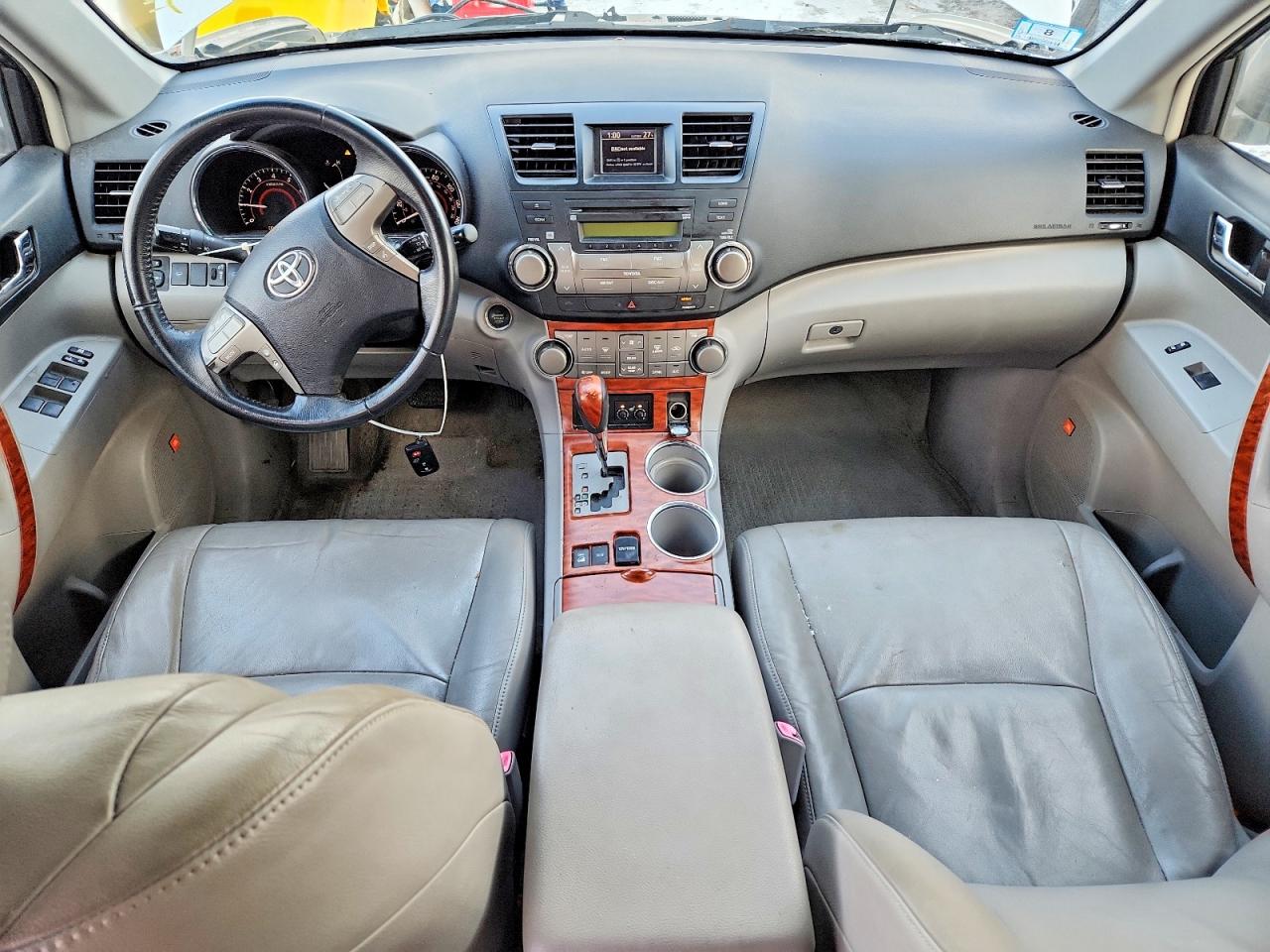 2008 Toyota Highlander Limited Белый vin: JTEES42A782059961
