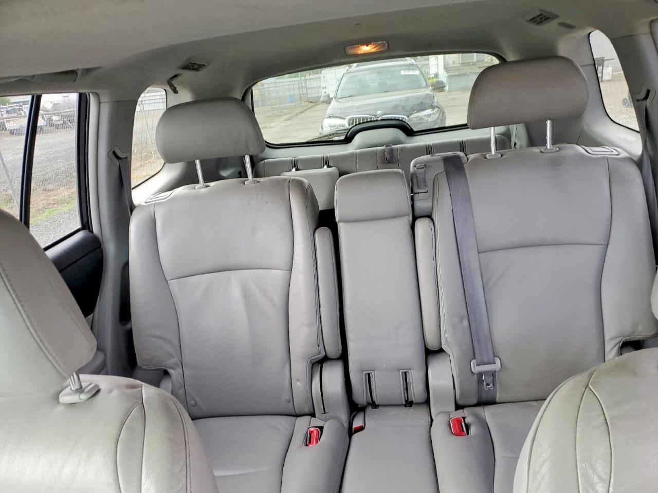 2009 Toyota Highlander Limited White vin: JTEES42A792119044