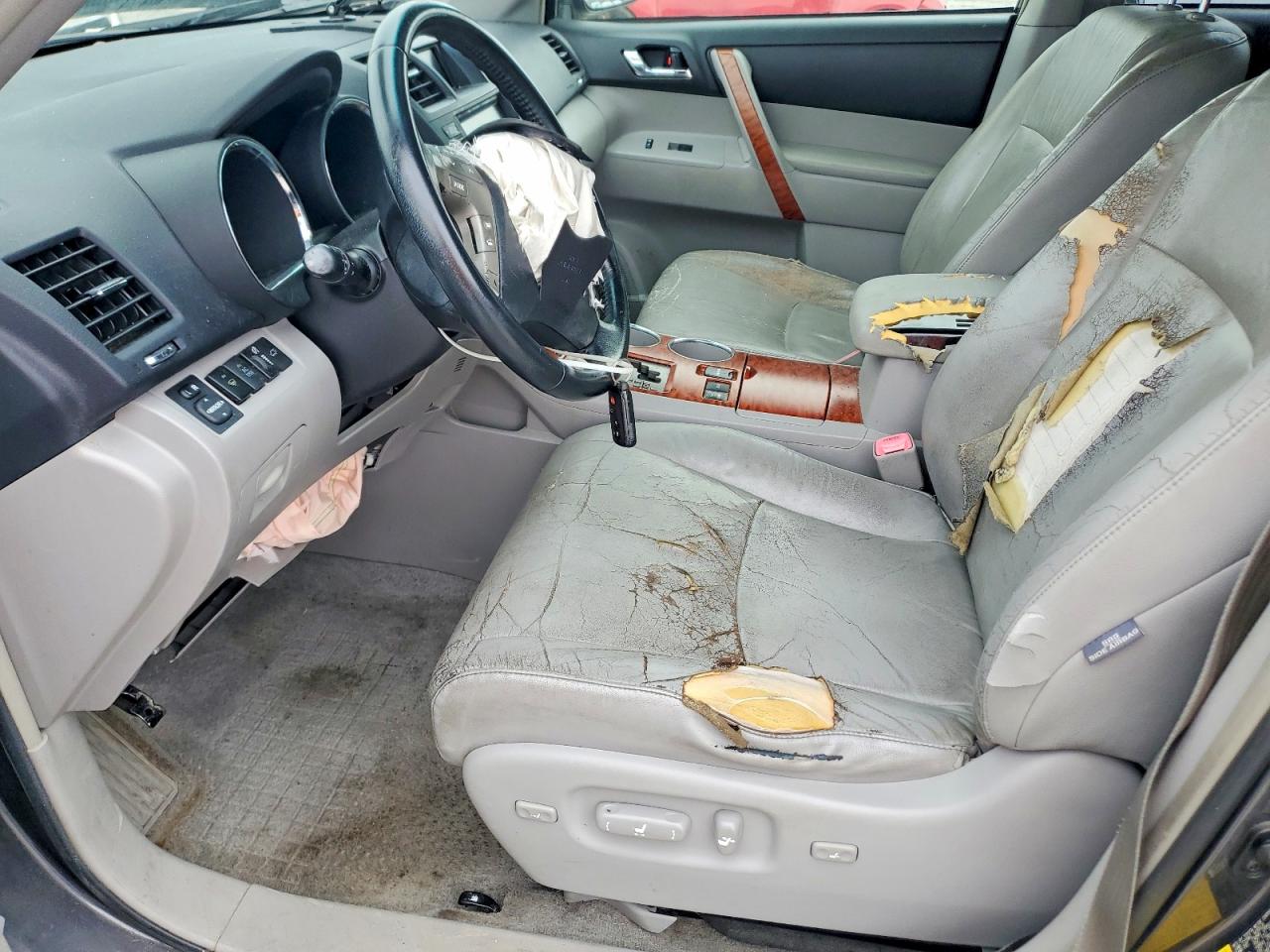 2008 Toyota Highlander Limited Gray vin: JTEES42A882023311