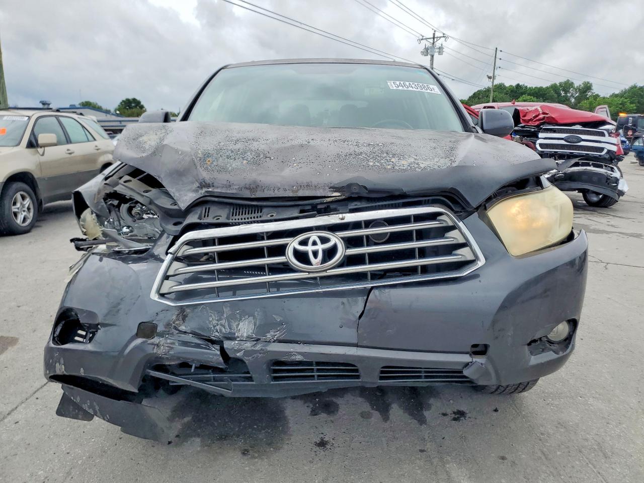 2008 Toyota Highlander Limited Gray vin: JTEES42A882023311