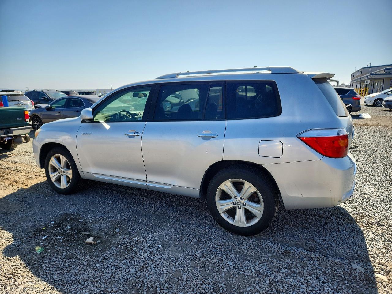 2008 Toyota Highlander Limited Серебряный vin: JTEES42A882064893
