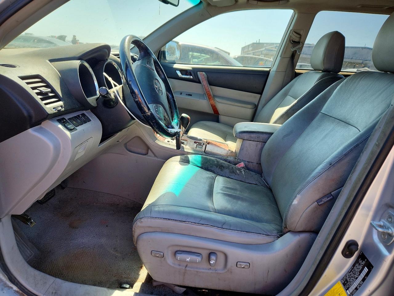 2008 Toyota Highlander Limited Серебряный vin: JTEES42A882064893