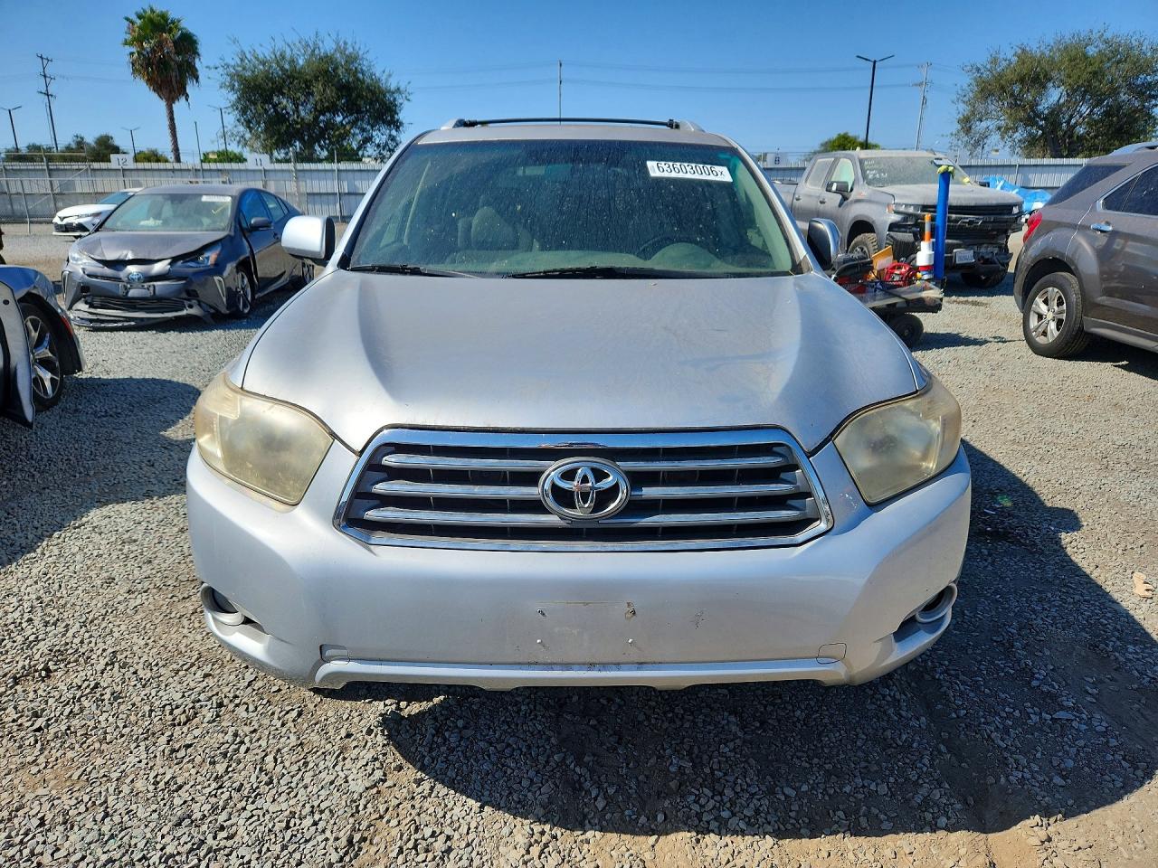 2008 Toyota Highlander Limited Серебряный vin: JTEES42A882064893