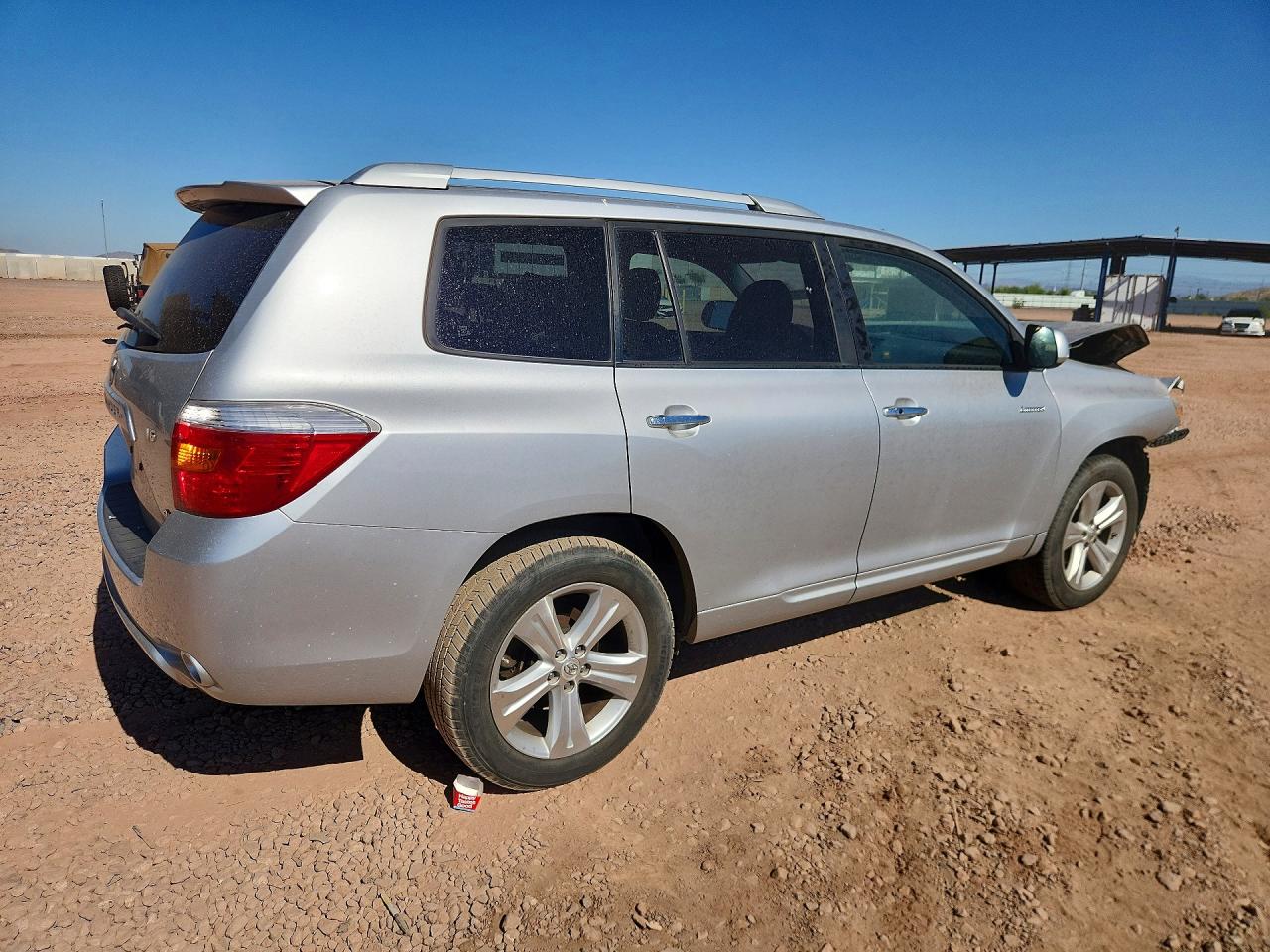 2009 Toyota Highlander Limited Silver vin: JTEES42A892129985