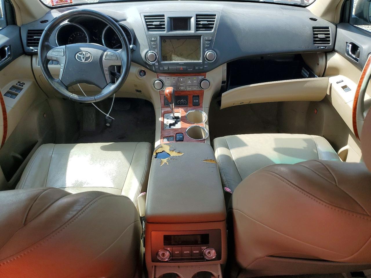 2009 Toyota Highlander Limited Burgundy vin: JTEES42A992113830
