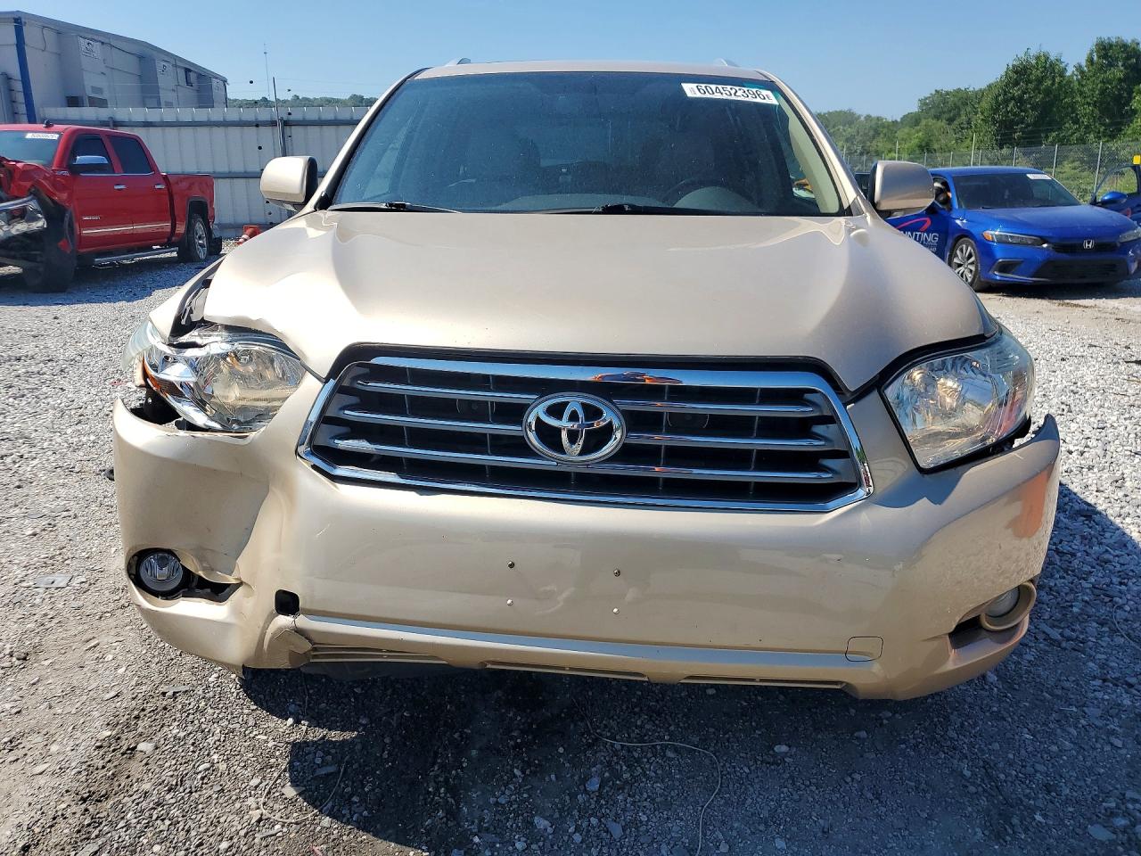 2008 Toyota Highlander Limited Gold vin: JTEES42AX82012892