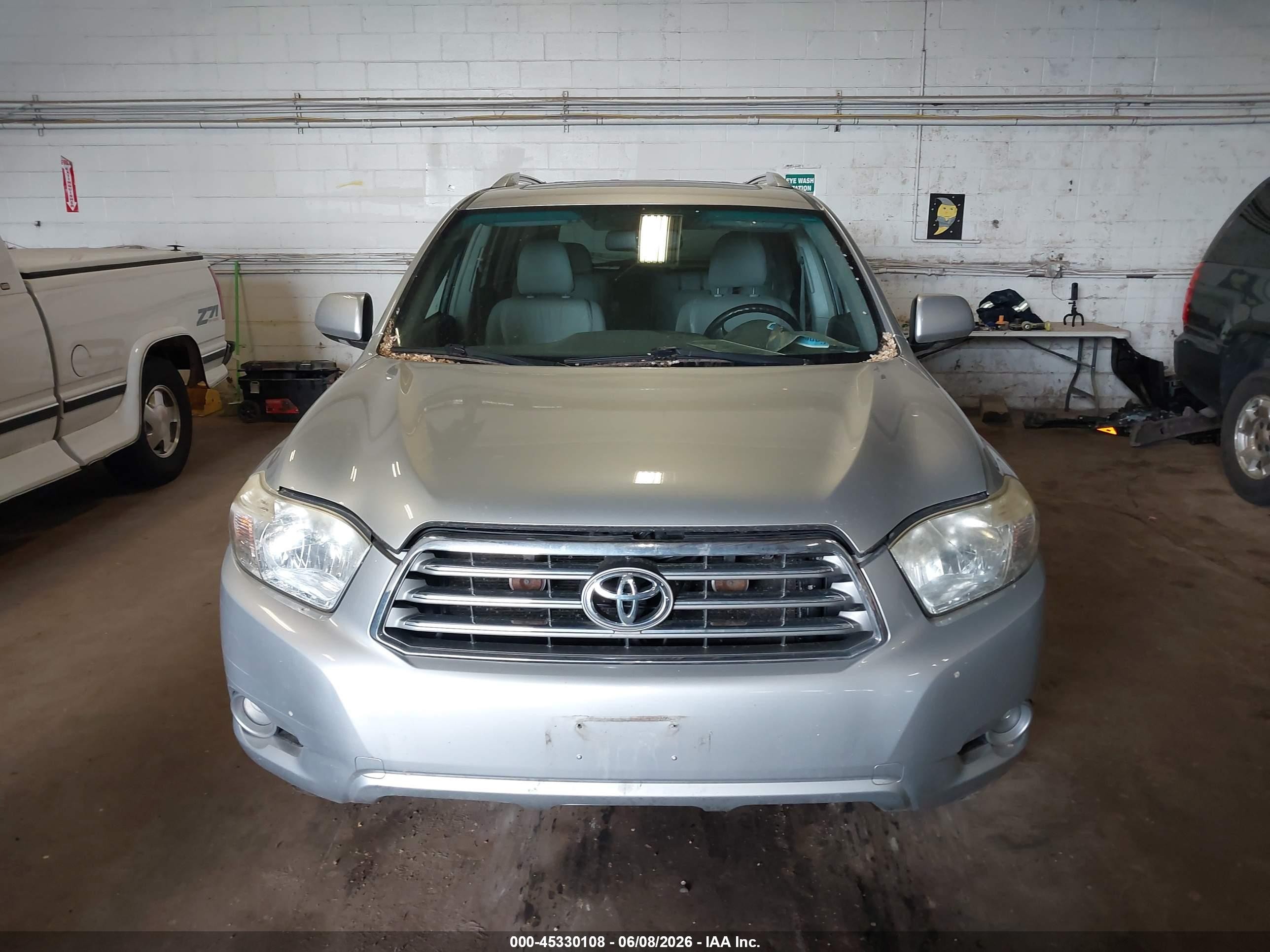 2008 Toyota Highlander Limited Gray vin: JTEES42AX82024069