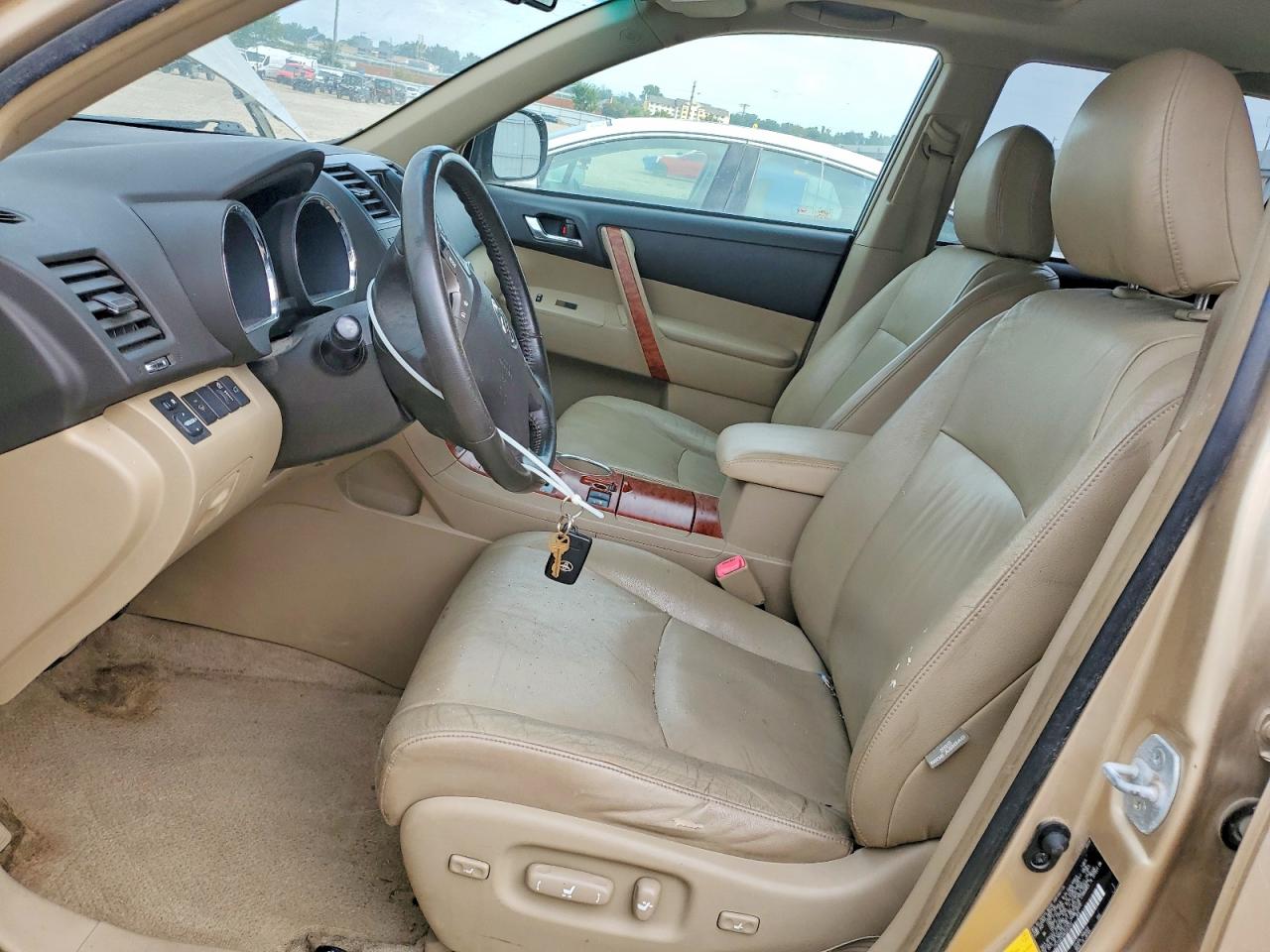 2008 Toyota Highlander Limited Золотой vin: JTEES42AX82032933